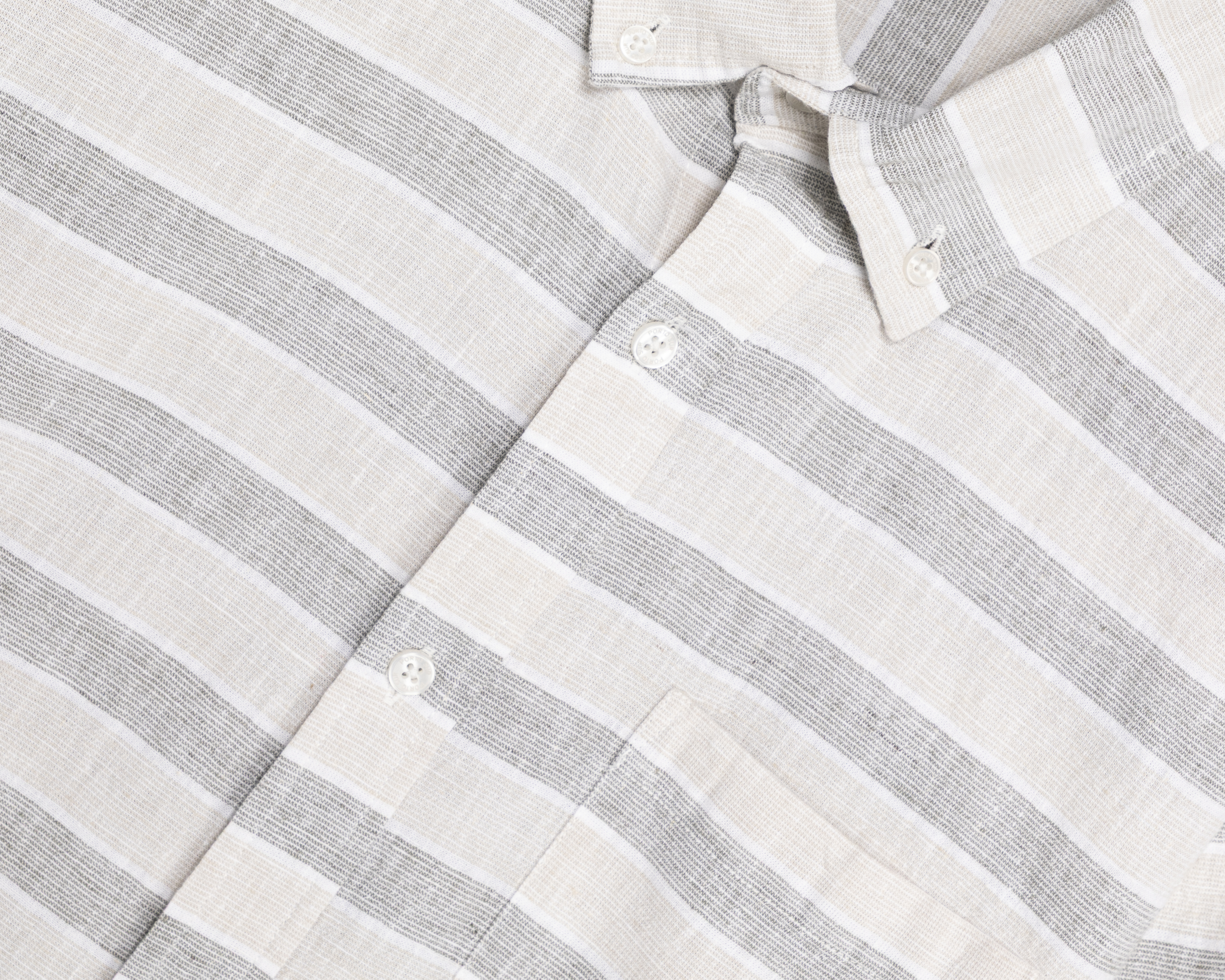 Foto 4 pulgar | Foto 3 | Camisa Casual Porto Sur Regular a Rayas para Hombre