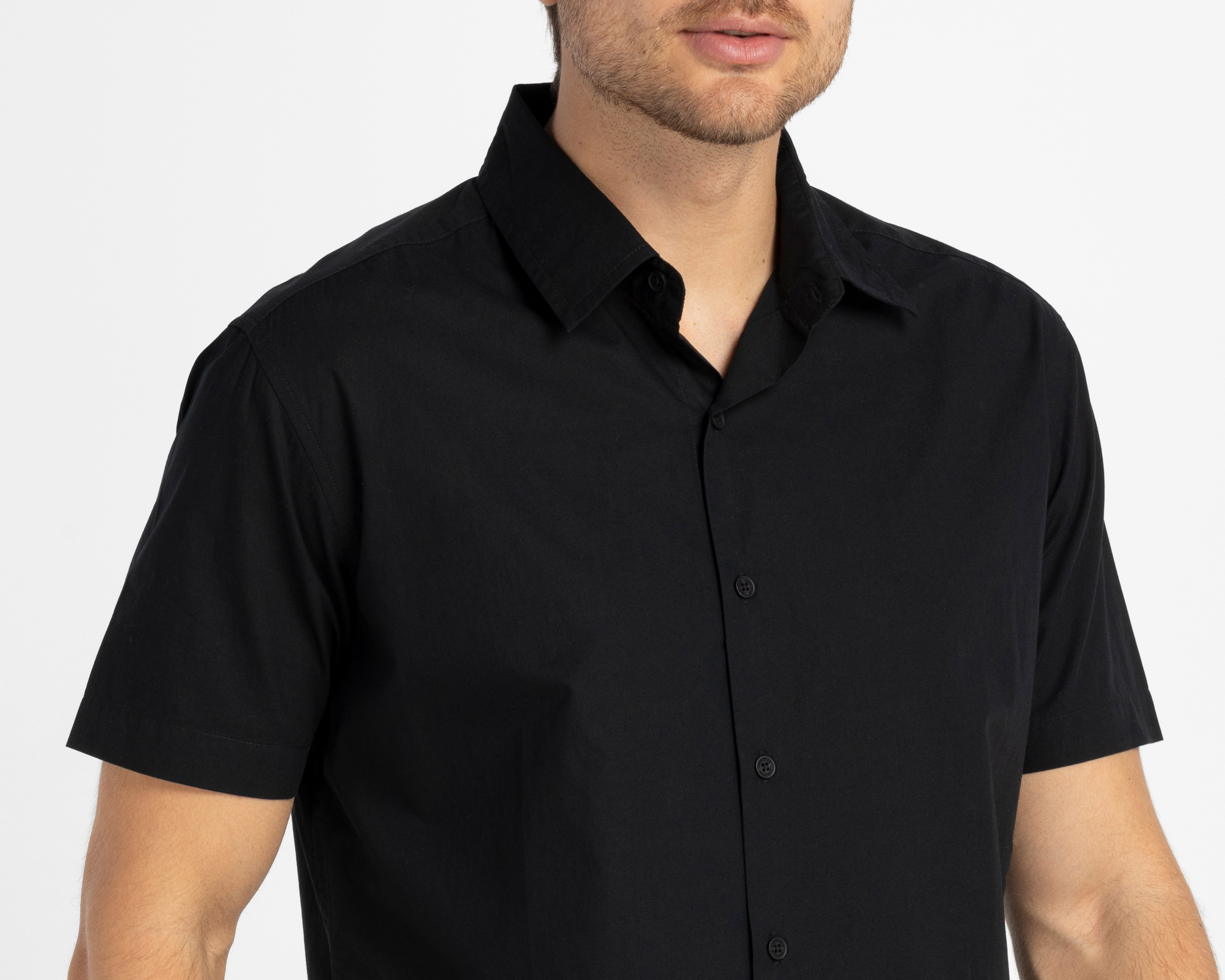 Foto 3 | Foto 3 | Camisa Casual de Algodón Lucky Star Regular Fit Lisa para Hombre