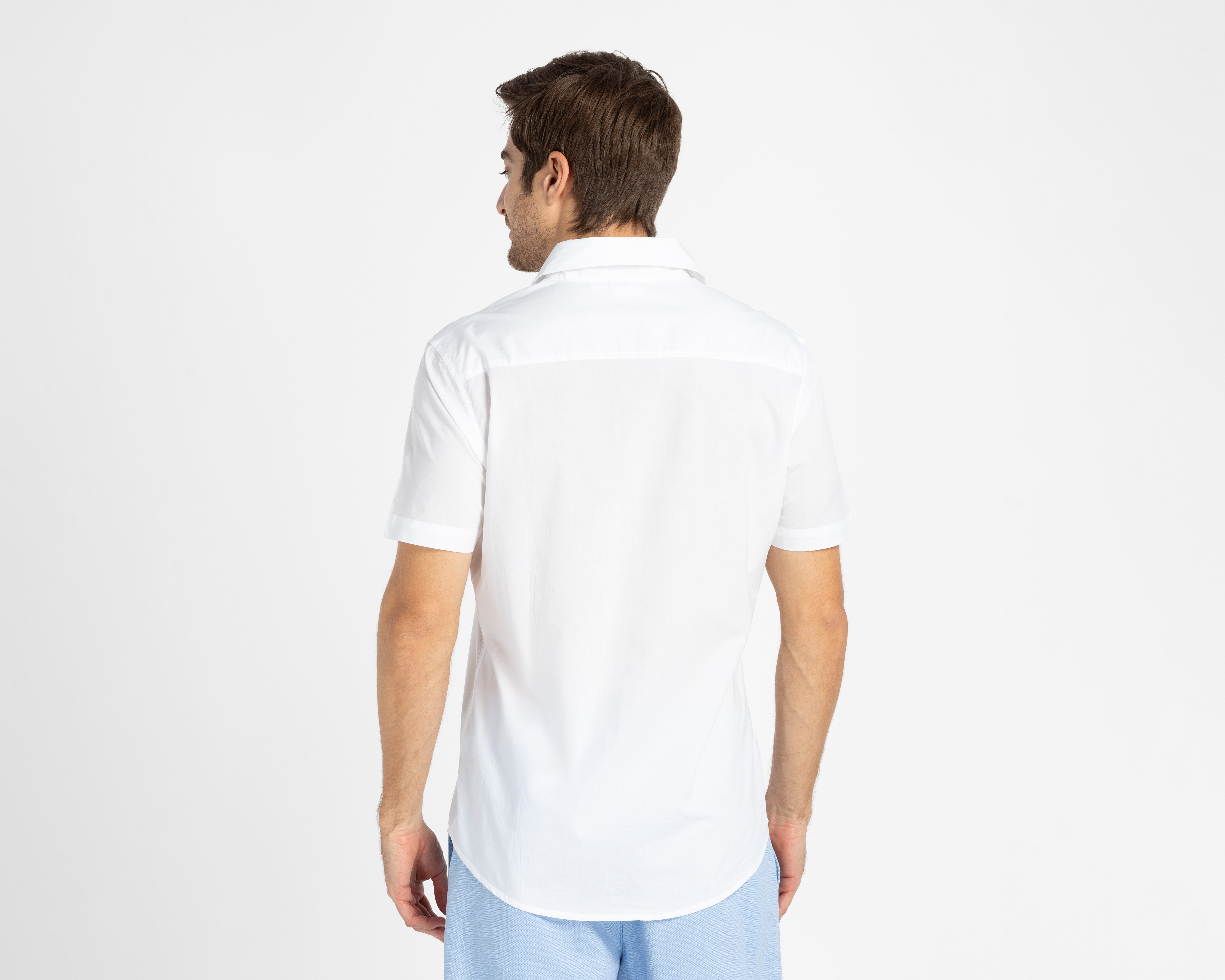 Foto 2 | Foto 2 | Camisa Casual de Algodón Lucky Star Regular Fit Lisa para Hombre