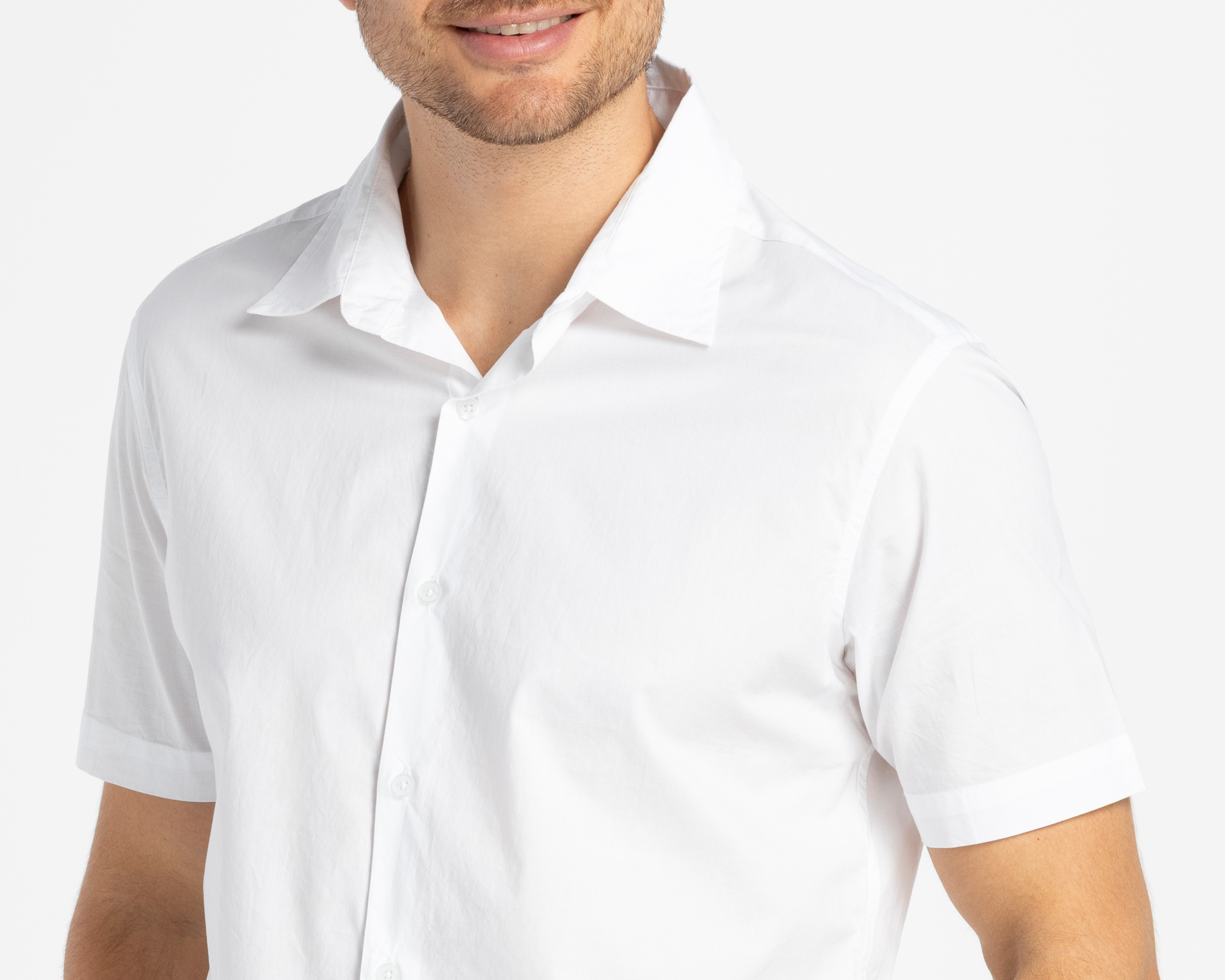 Foto 4 pulgar | Foto 3 | Camisa Casual de Algodón Lucky Star Regular Fit Lisa para Hombre