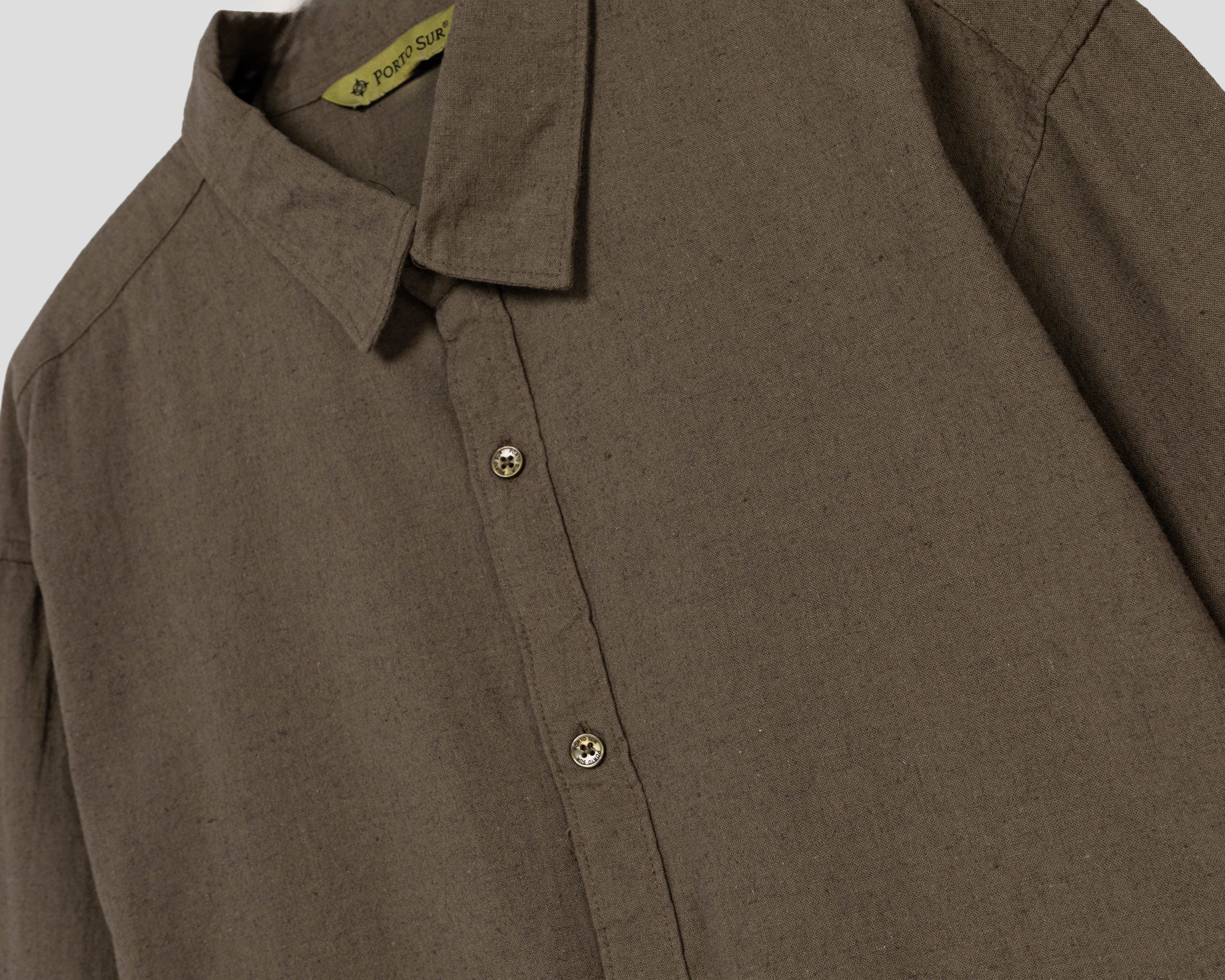 Foto 3 | Foto 3 | Camisa Casual Porto Sur Regular Lisa para Hombre