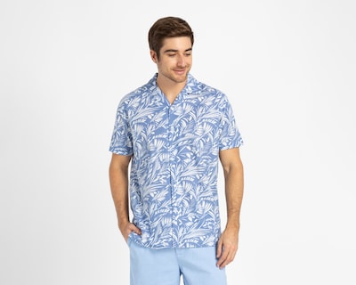 Foto 1 | Foto 1 | Camisa Casual Porto Sur Regular Fit Floral para Hombre