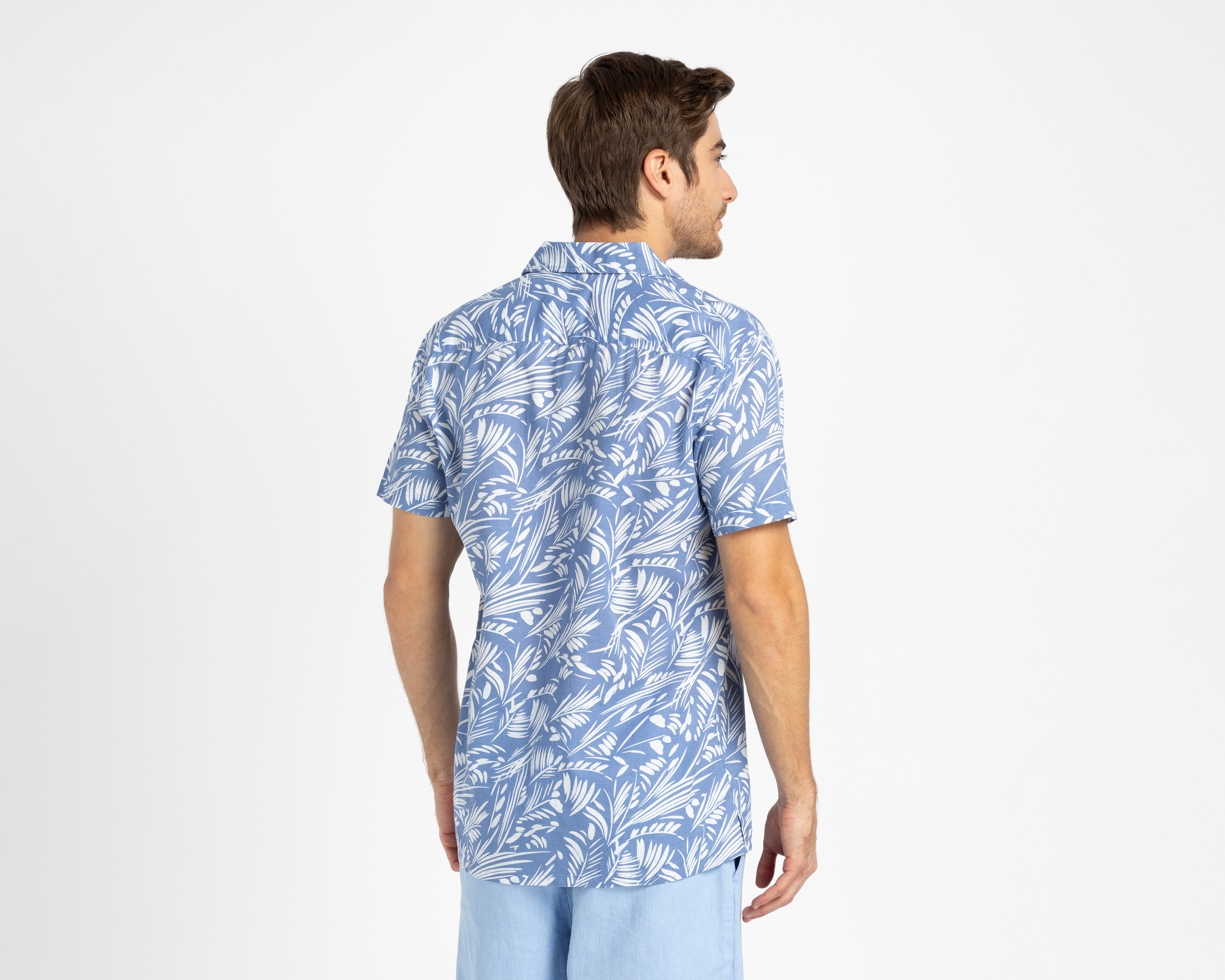 Foto 3 pulgar | Foto 2 | Camisa Casual Porto Sur Regular Fit Floral para Hombre