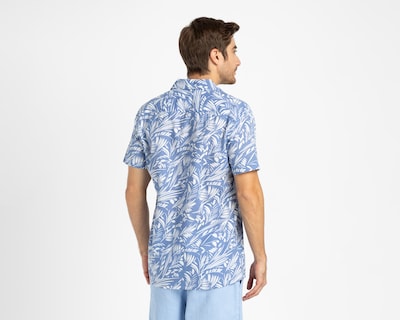 Foto 2 | Foto 2 | Camisa Casual Porto Sur Regular Fit Floral para Hombre