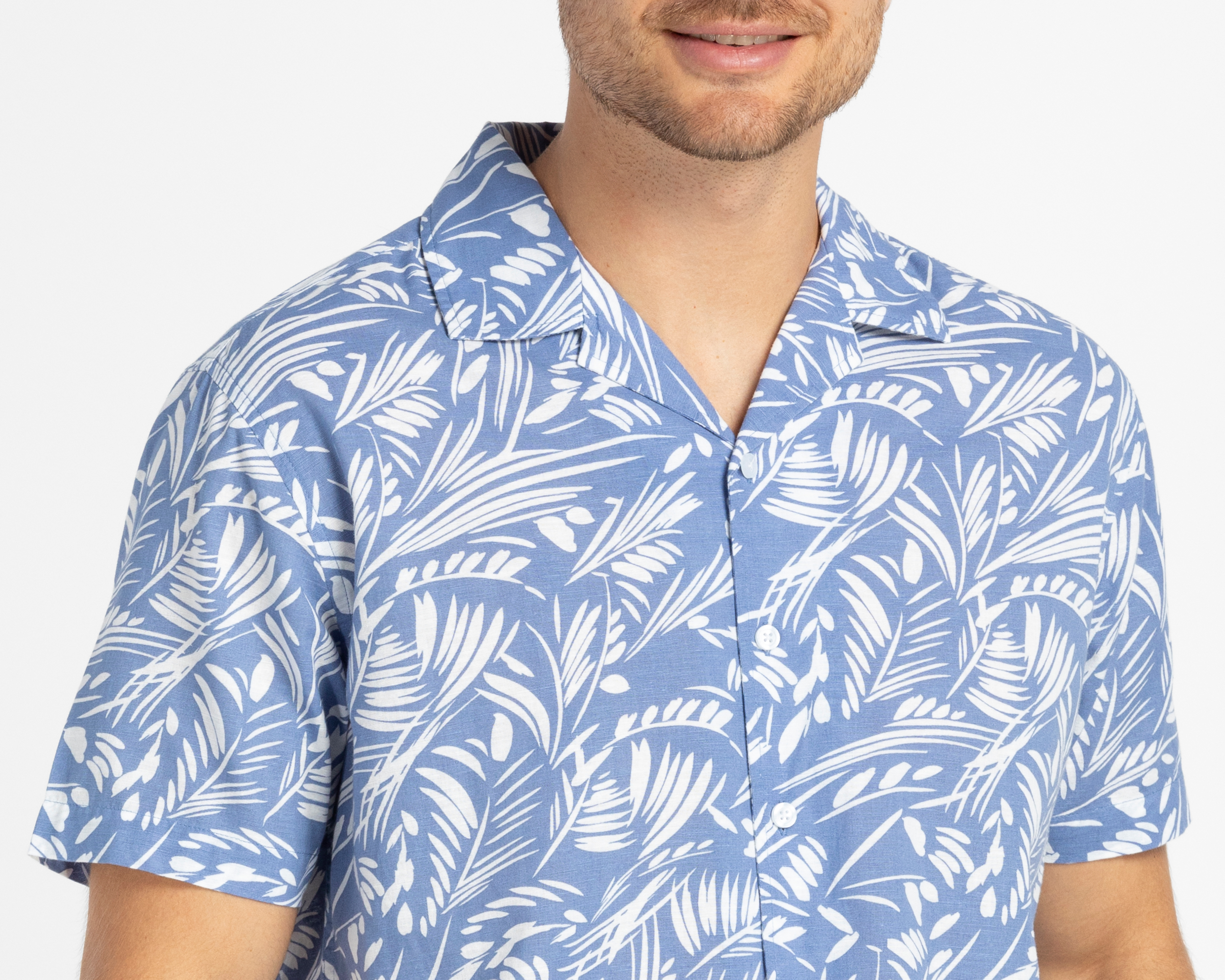 Foto 4 pulgar | Foto 3 | Camisa Casual Porto Sur Regular Fit Floral para Hombre