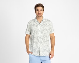 Camisa Casual Porto Sur Regular Fit Estampada para Hombre