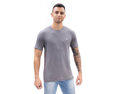 Foto 1 | Foto 1 | Playera de Cuello Redondo Gris Nautica Jeans Co para Hombre
