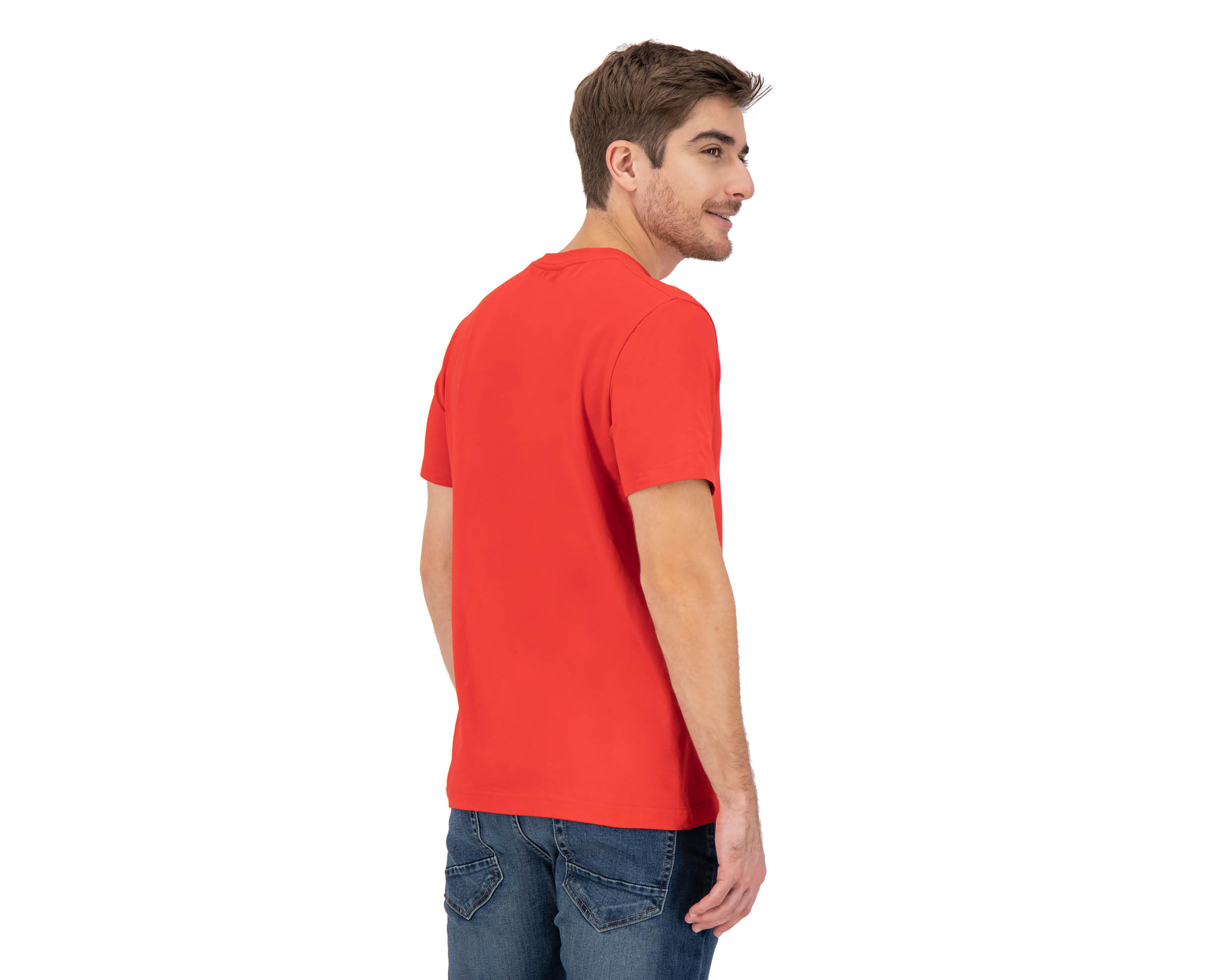 Foto 2 | Foto 2 | Playera de Cuello Redondo Rojo Nautica Jeans Co para Hombre