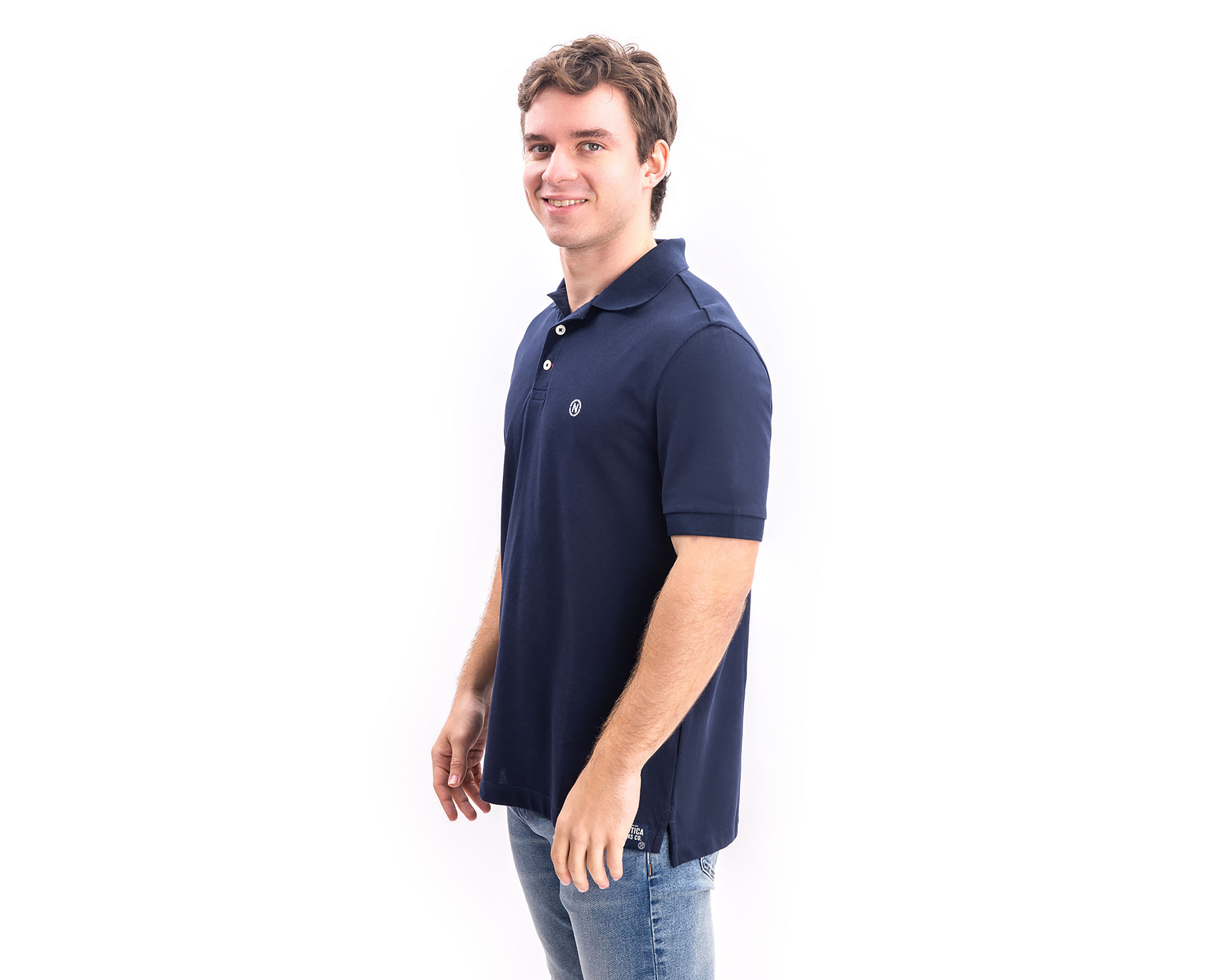 Foto 3 | Foto 3 | Playera Polo Nautica Jeans Co Azul para Hombre