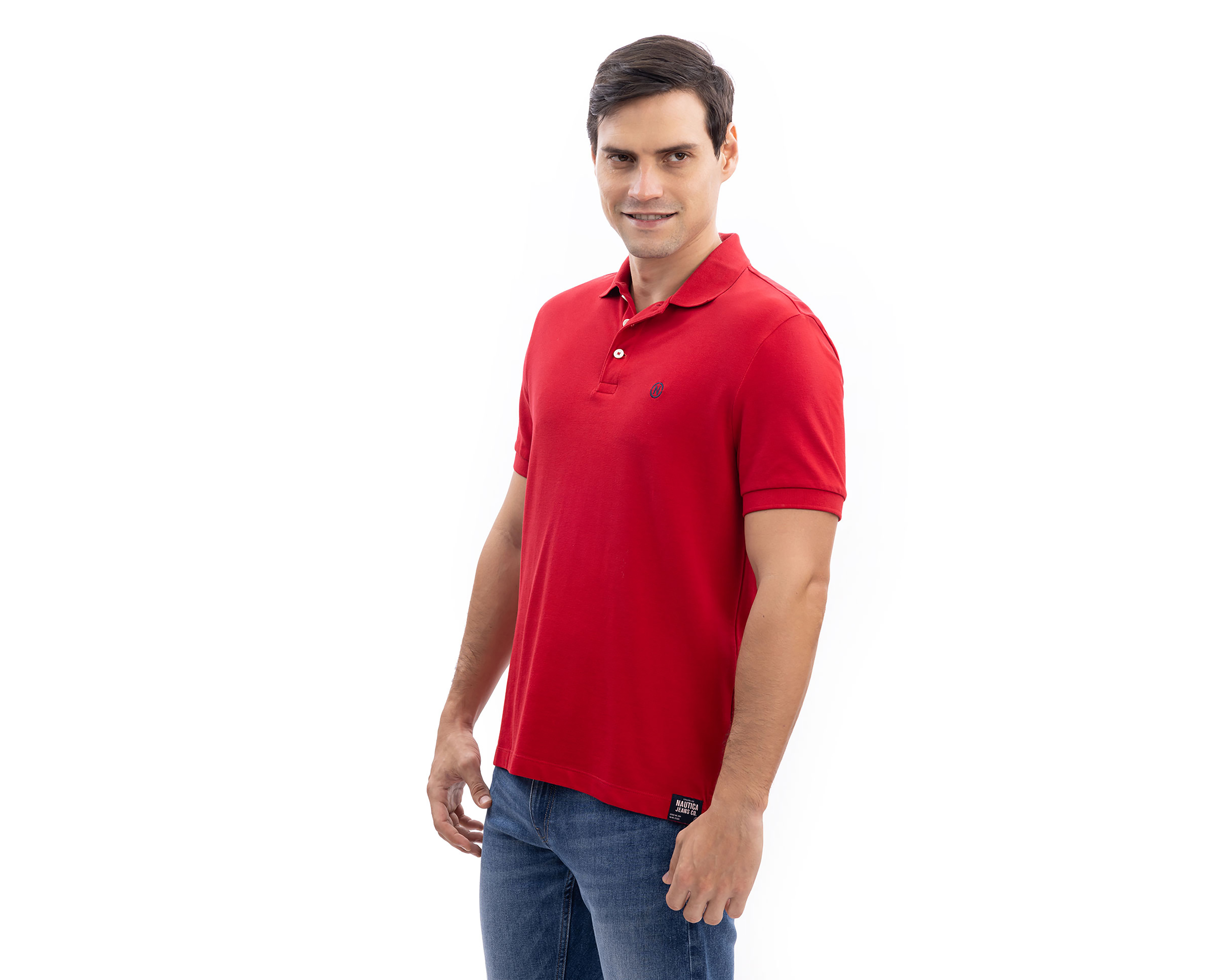 Foto 3 | Foto 3 | Playera Polo Nautica Jeans Co Roja para Hombre