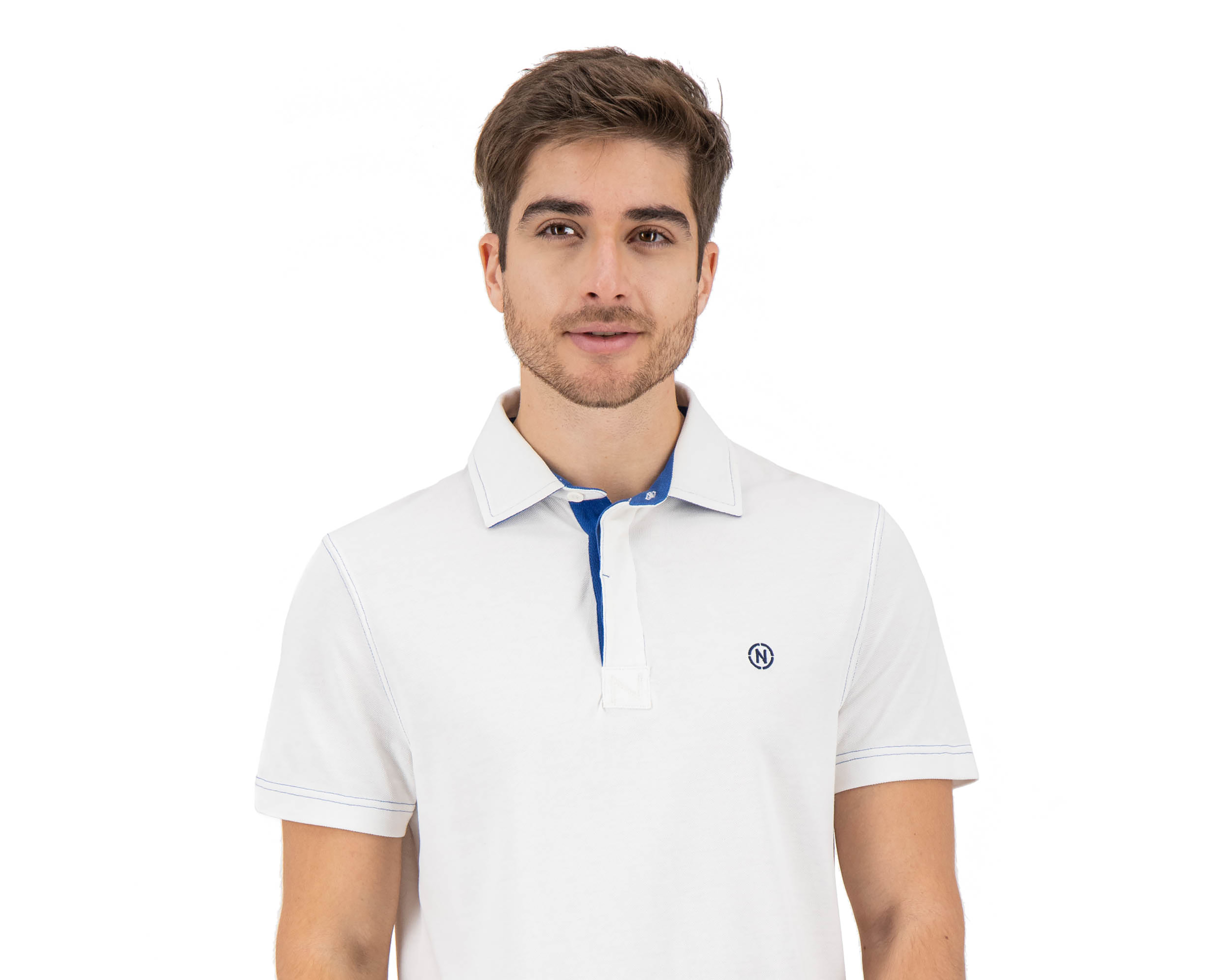 Foto 3 | Foto 3 | Playera Polo Nautica Jeans Co Blanca para Hombre
