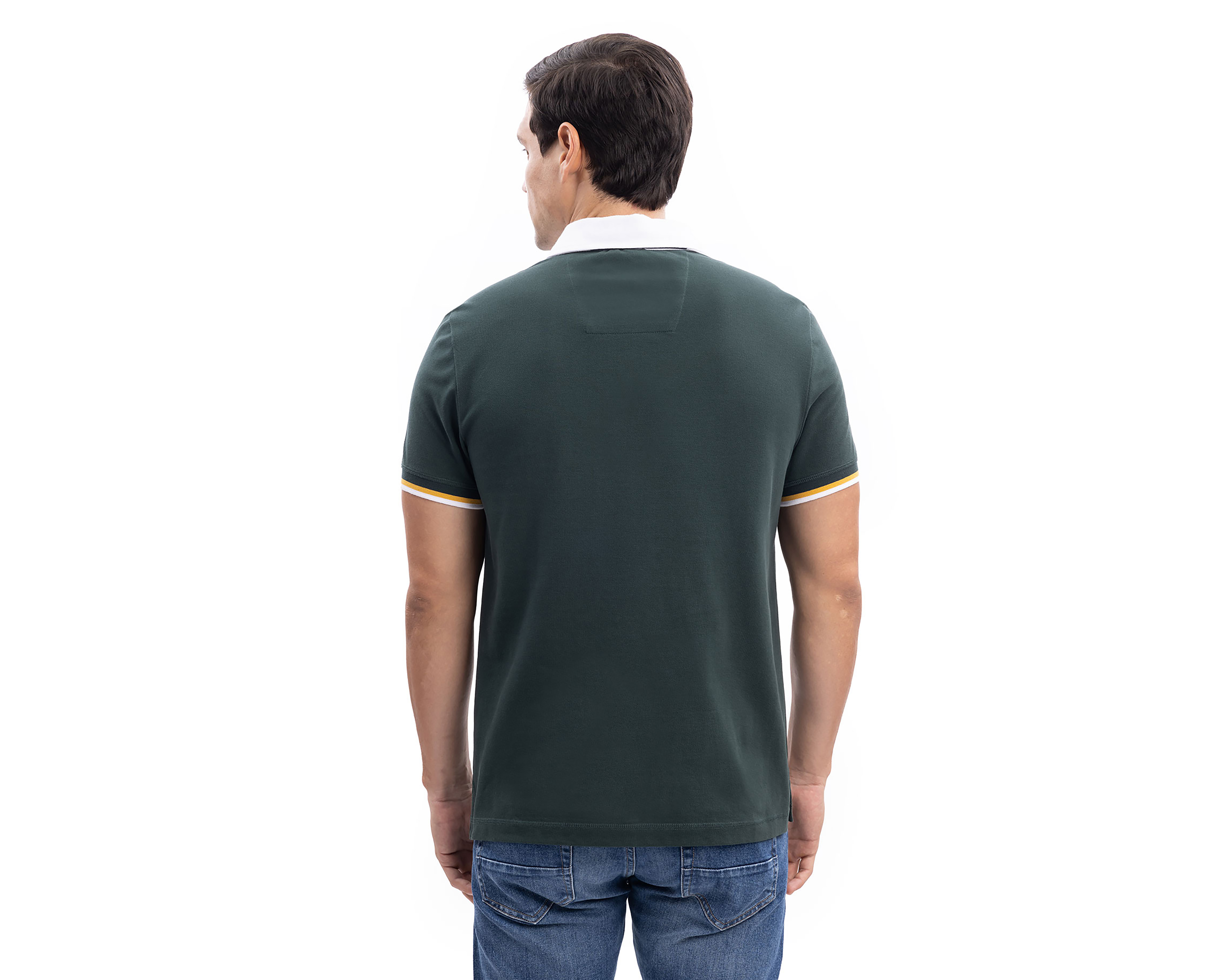 Foto 3 pulgar | Foto 2 | Playera Polo Nautica Jeans Co Verde para Hombre