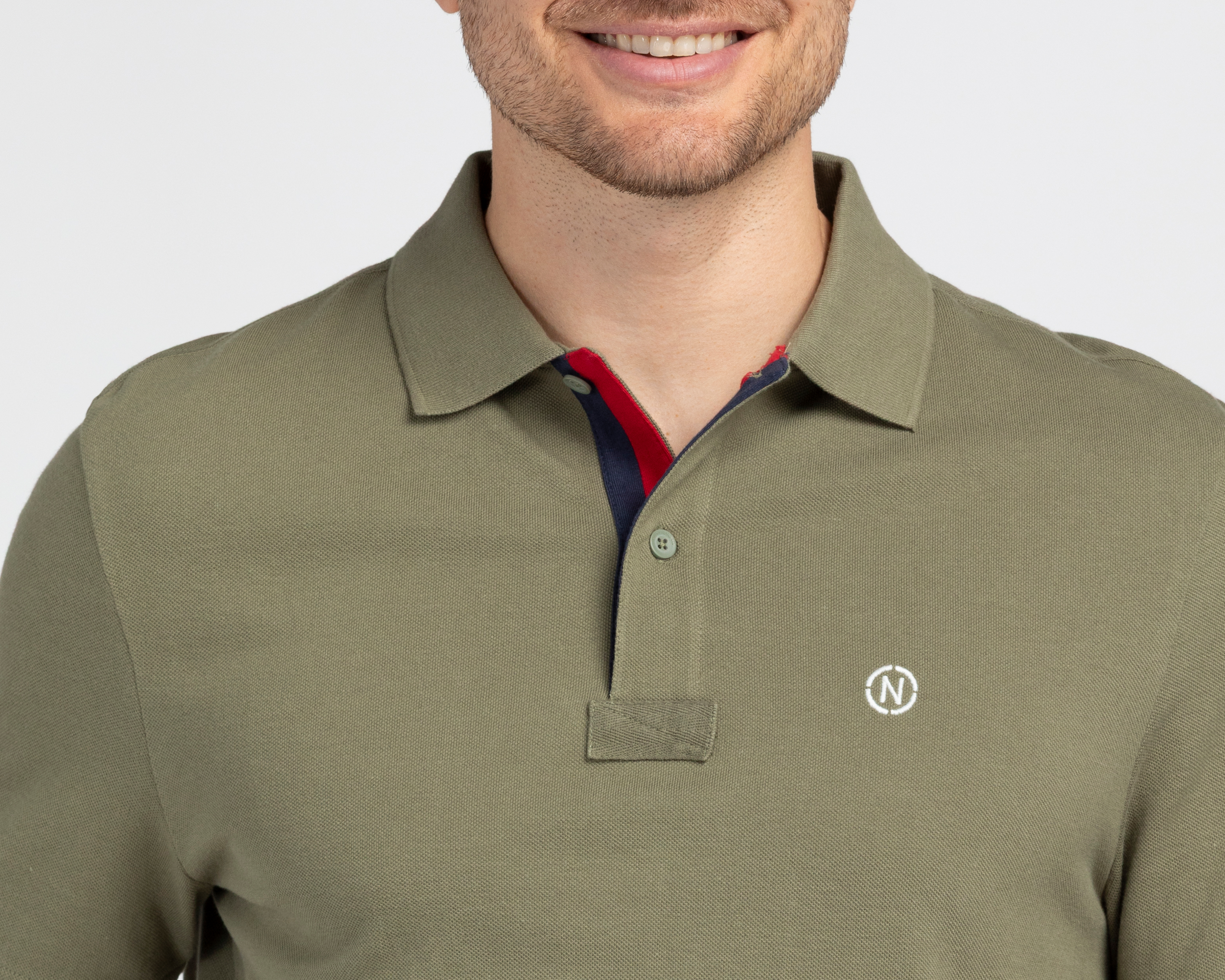 Foto 4 pulgar | Foto 3 | Playera Polo Nautica Jeans Co Verde para Hombre