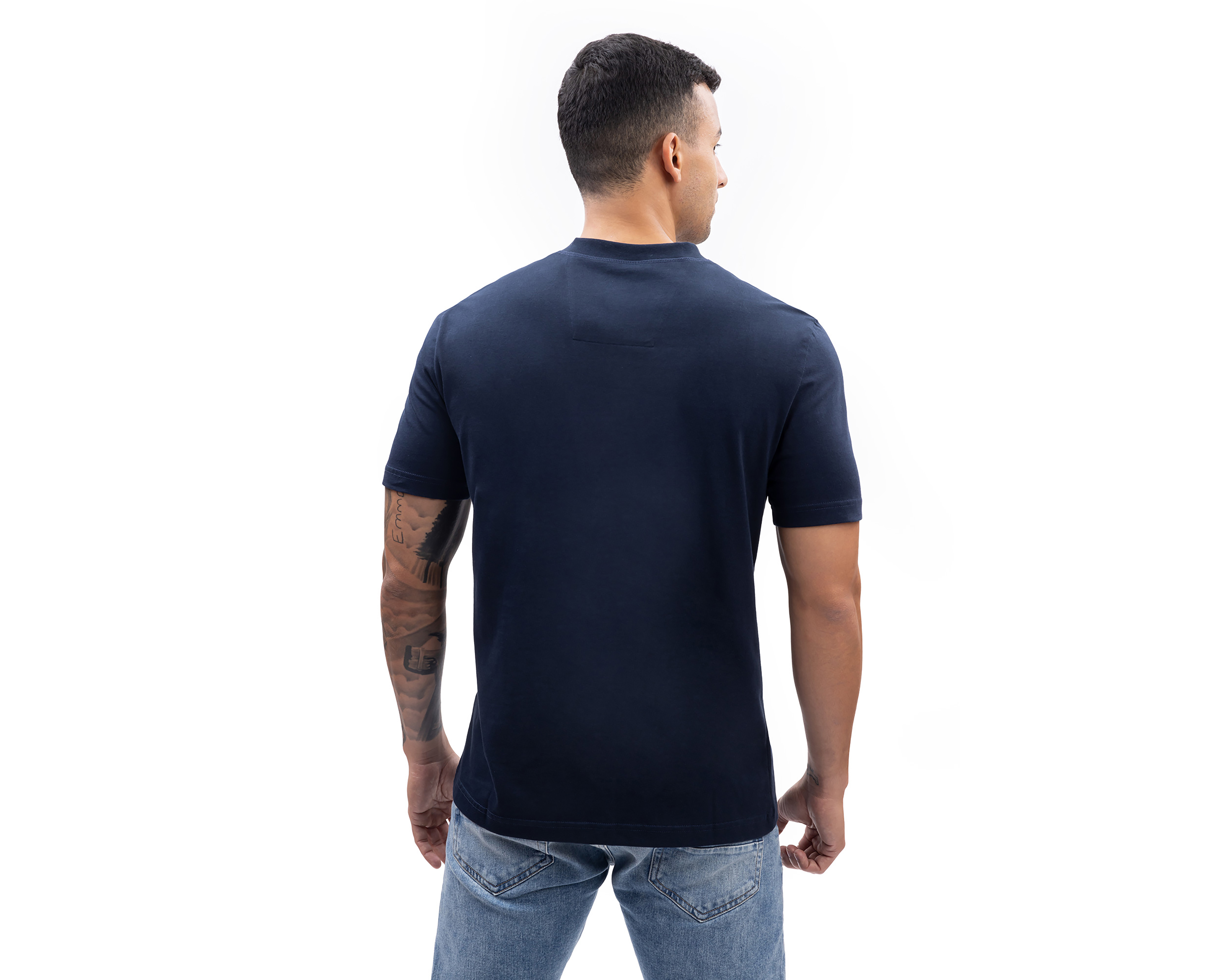 Foto 3 pulgar | Foto 2 | Playera Polo Nautica Jeans Co Cuello Mao Azul Marino para Hombre