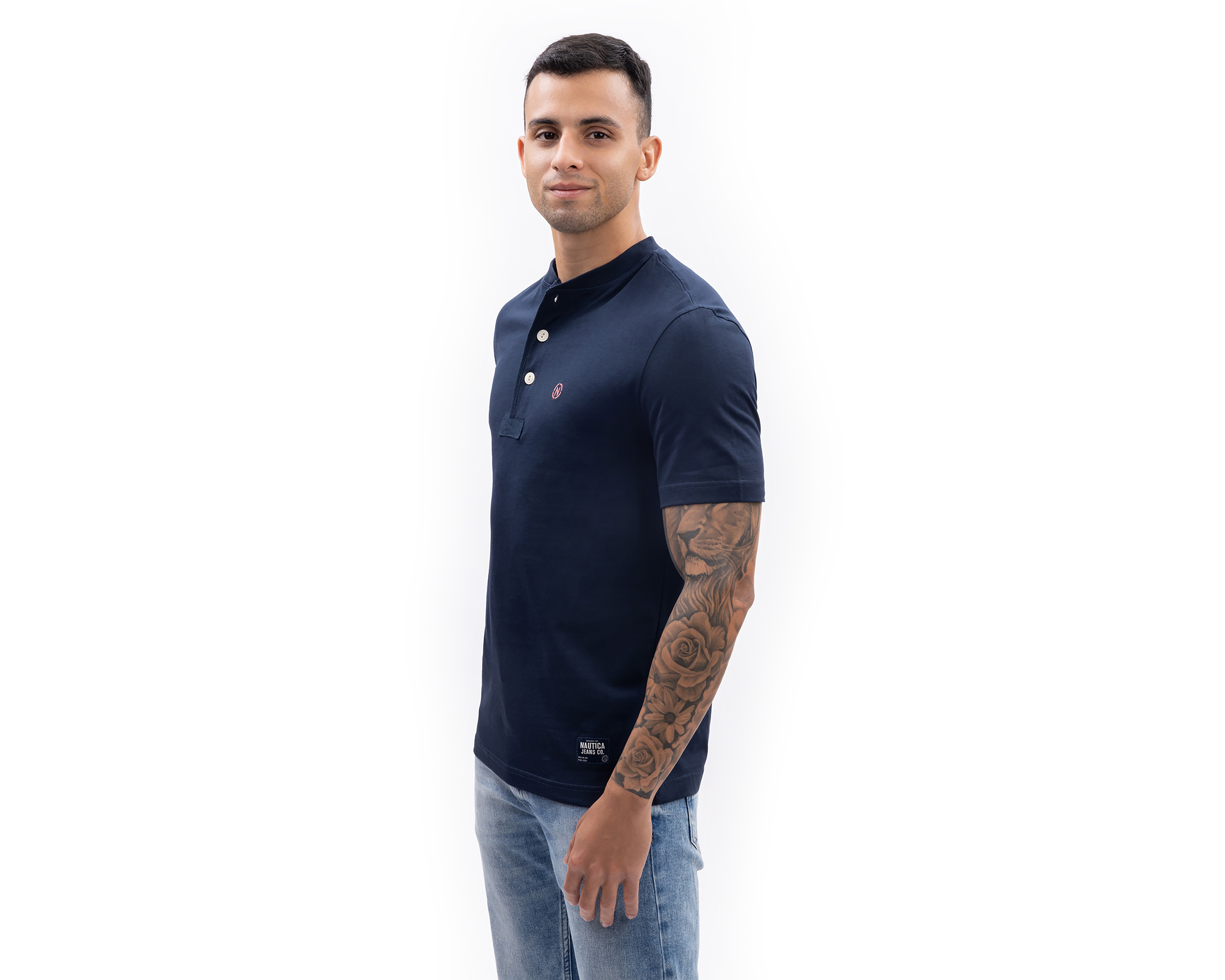 Foto 3 | Foto 3 | Playera Polo Nautica Jeans Co Cuello Mao Azul Marino para Hombre