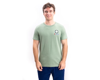 Foto 1 | Foto 1 | Playera de Cuello Redondo Verde Nautica Jeans Co para Hombre