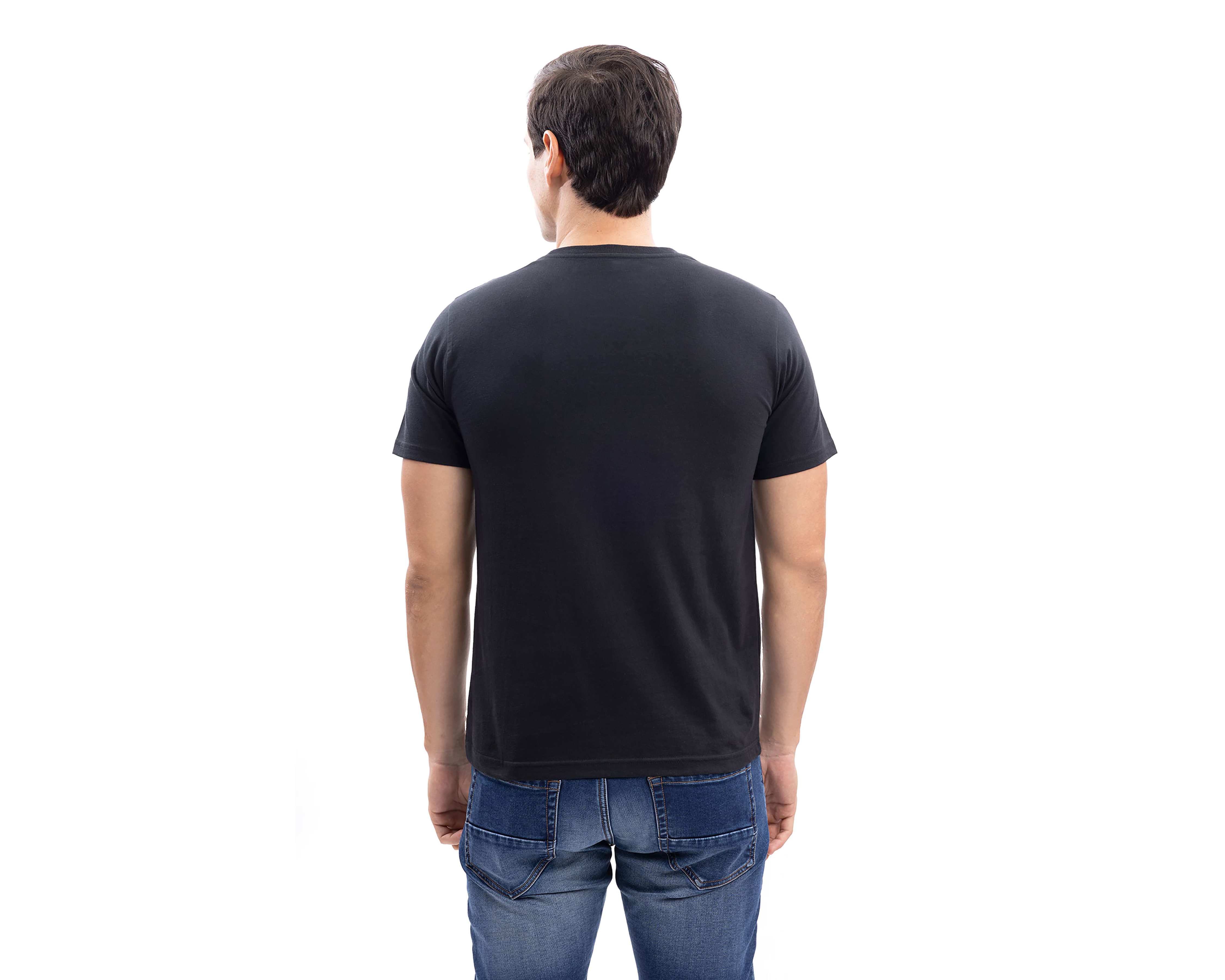 Foto 2 | Foto 2 | Playera de Cuello Redondo Negra Nautica Jeans Co para Hombre