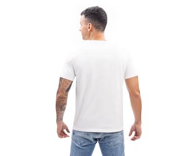 Foto 2 | Foto 2 | Playera de Cuello Redondo Blanca Nautica Jeans Co para Hombre