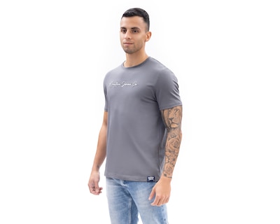 Foto 3 | Foto 3 | Playera de Cuello Redondo Gris Nautica Jeans Co para Hombre