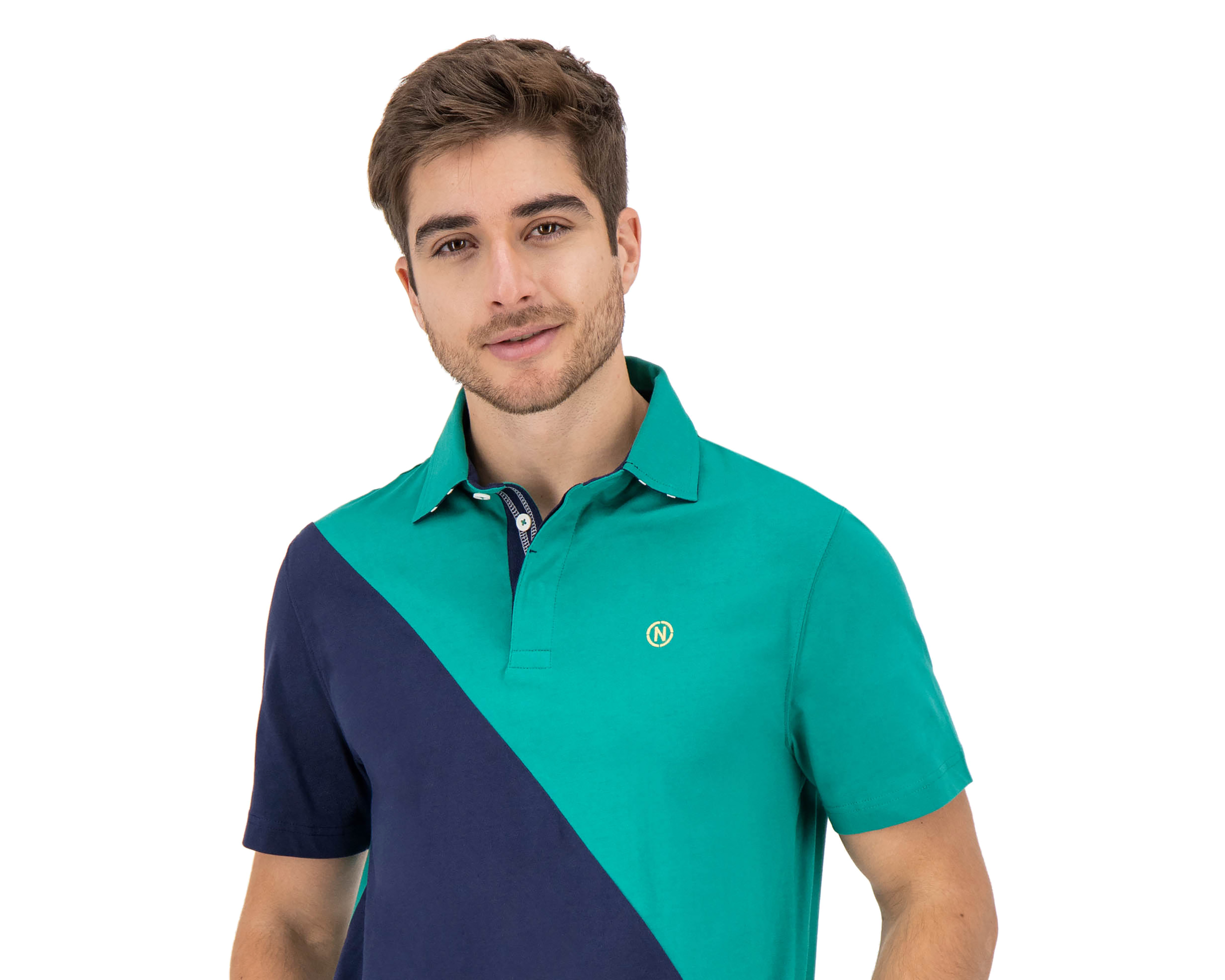 Foto 4 pulgar | Foto 3 | Playera Polo Nautica Jeans Co Multicolor para Hombre