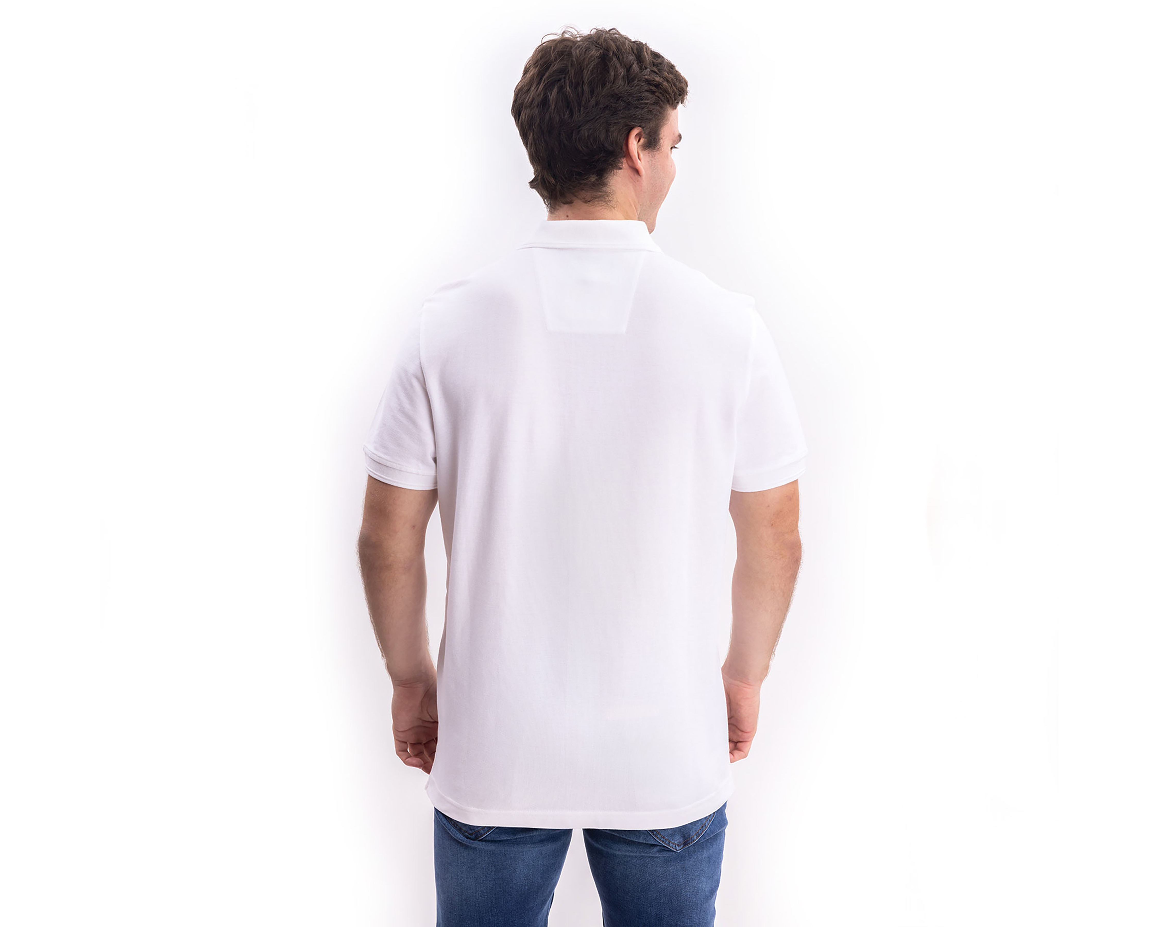 Foto 3 pulgar | Foto 2 | Playera Polo Nautica Jeans Co Blanca para Hombre