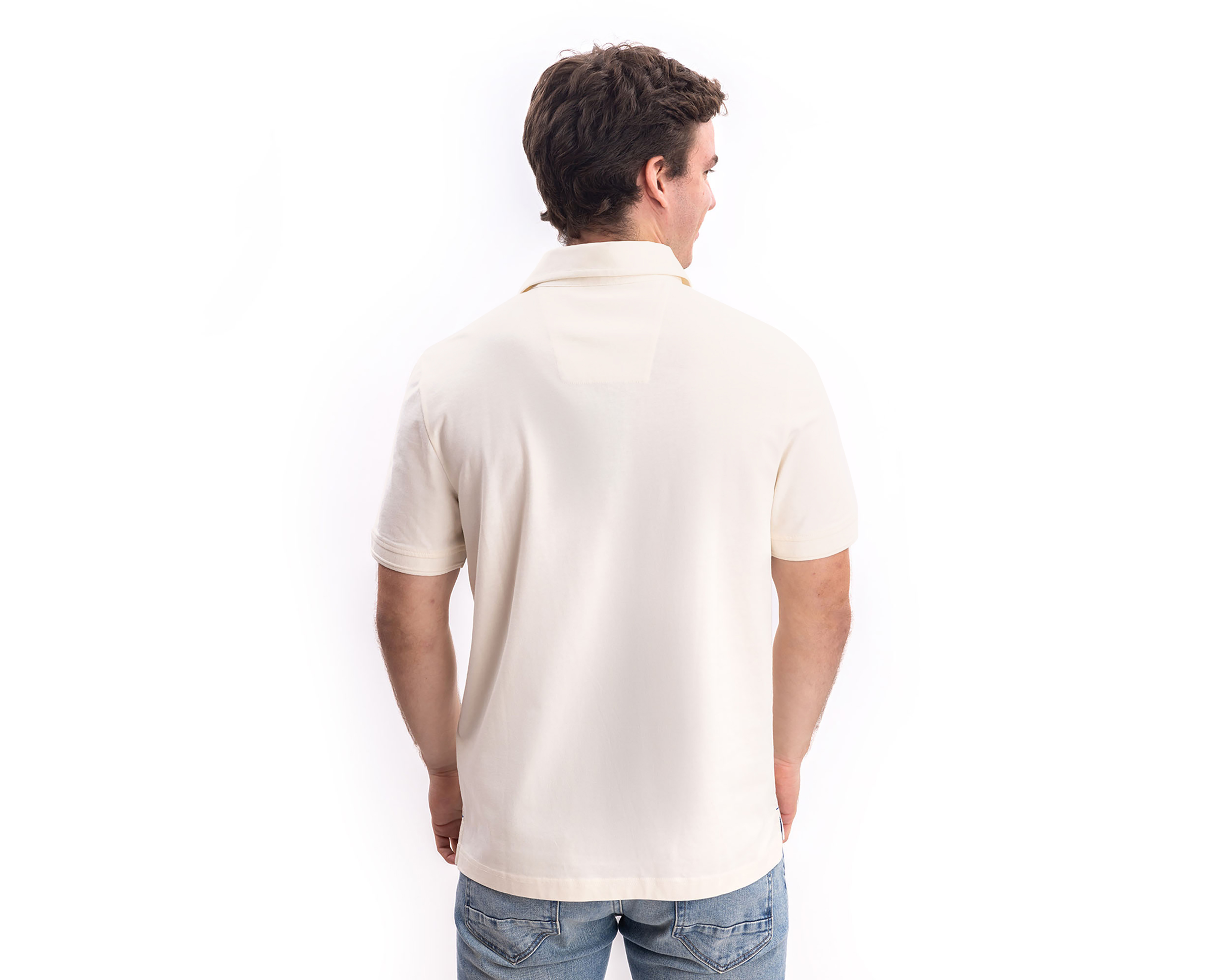 Foto 3 pulgar | Foto 2 | Playera Polo Nautica Jeans Co Blanca para Hombre