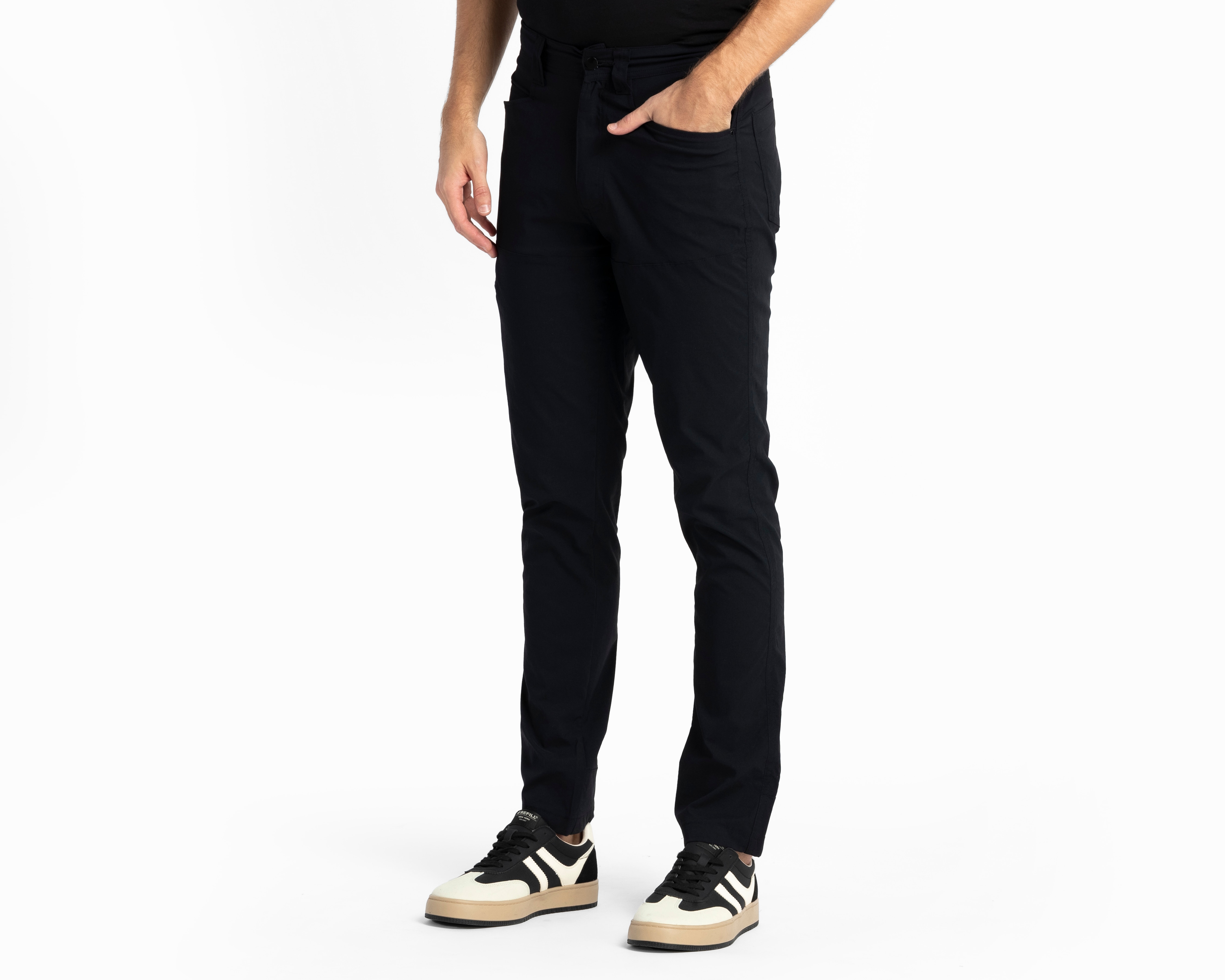 Pantalón Chino Refill Negro para Hombre