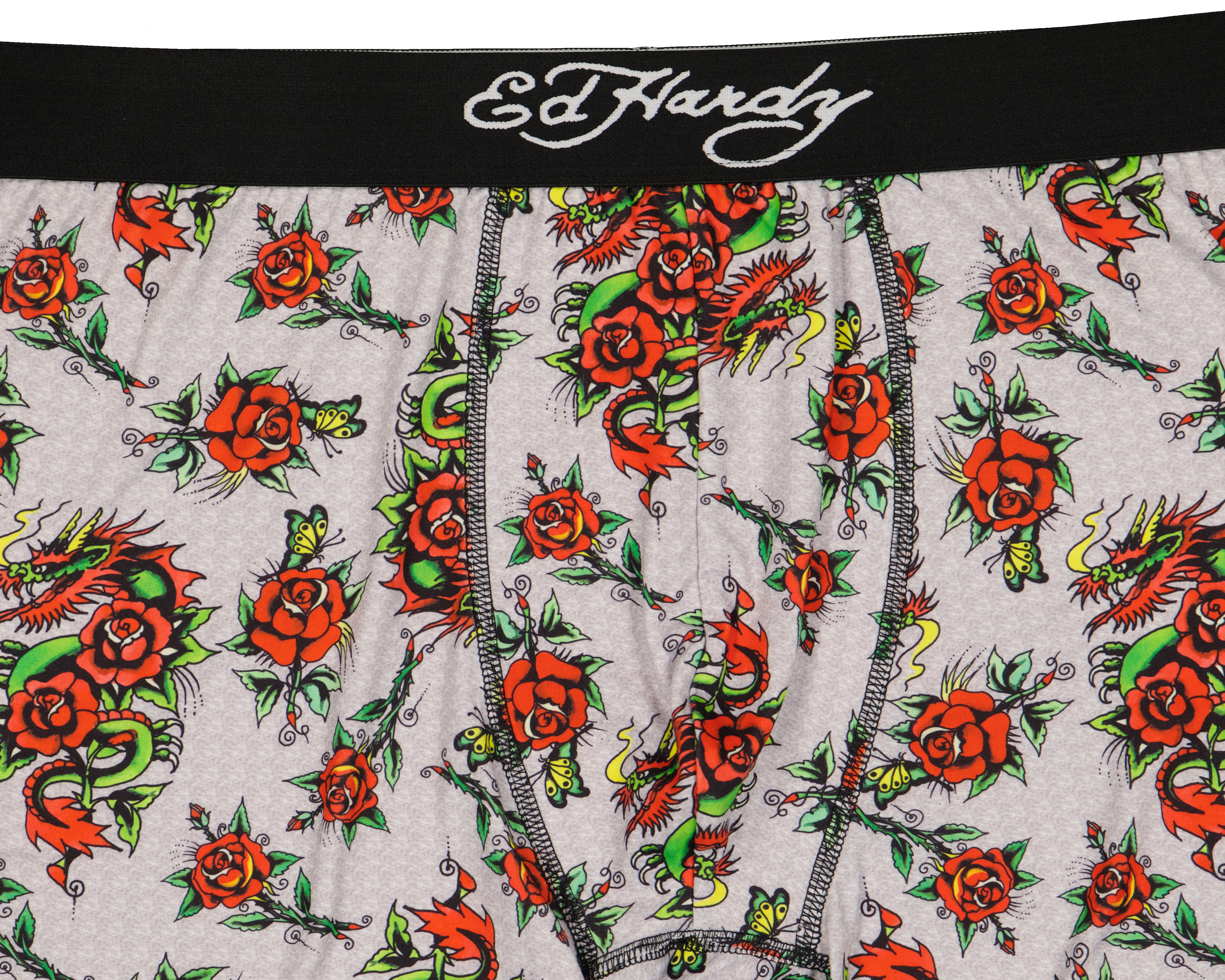 Foto 4 | Foto 4 | Bóxer Largo Ed Hardy para Hombre 4 Piezas