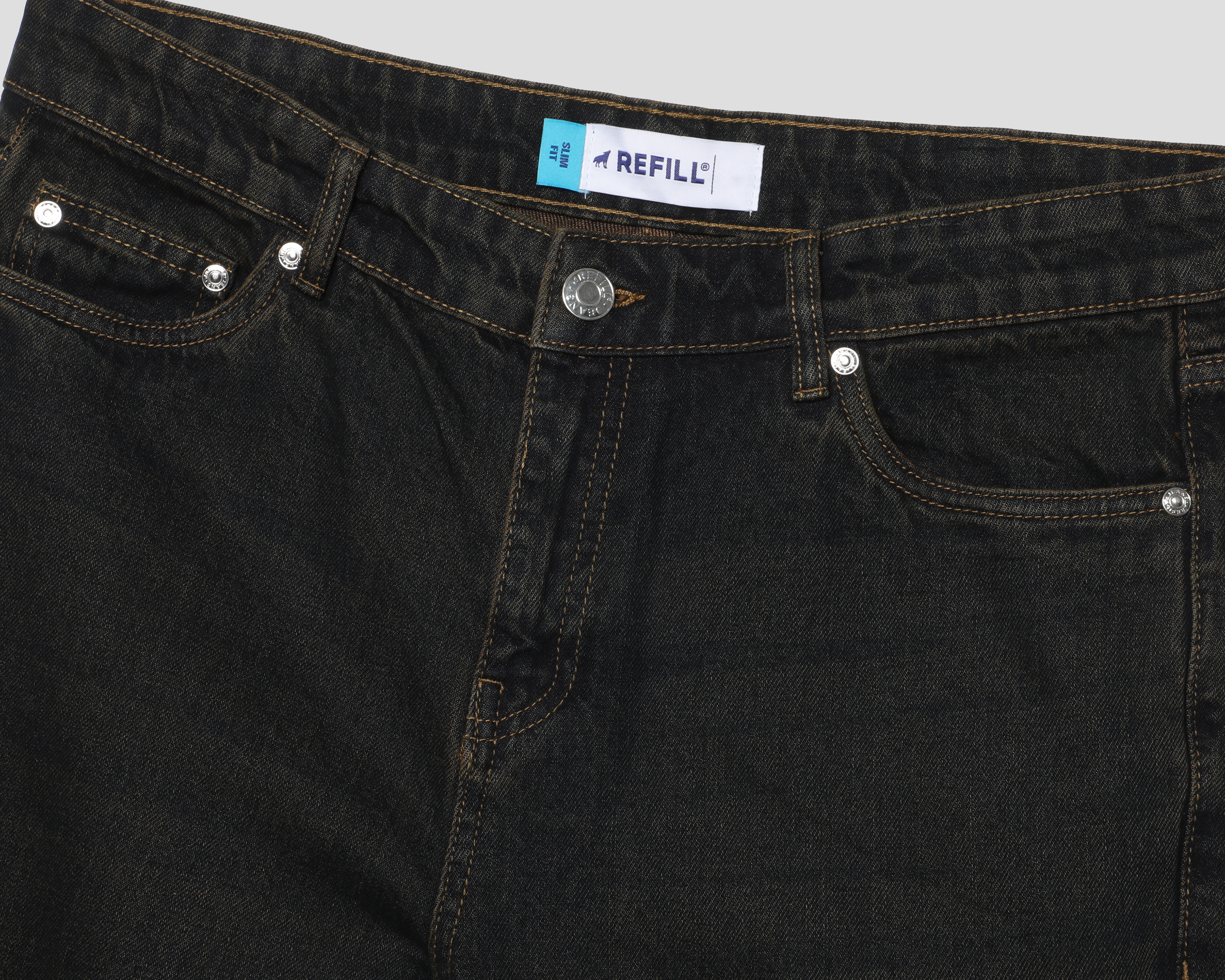 Foto 3 | Foto 3 | Jeans Slim Fit Refill para Hombre