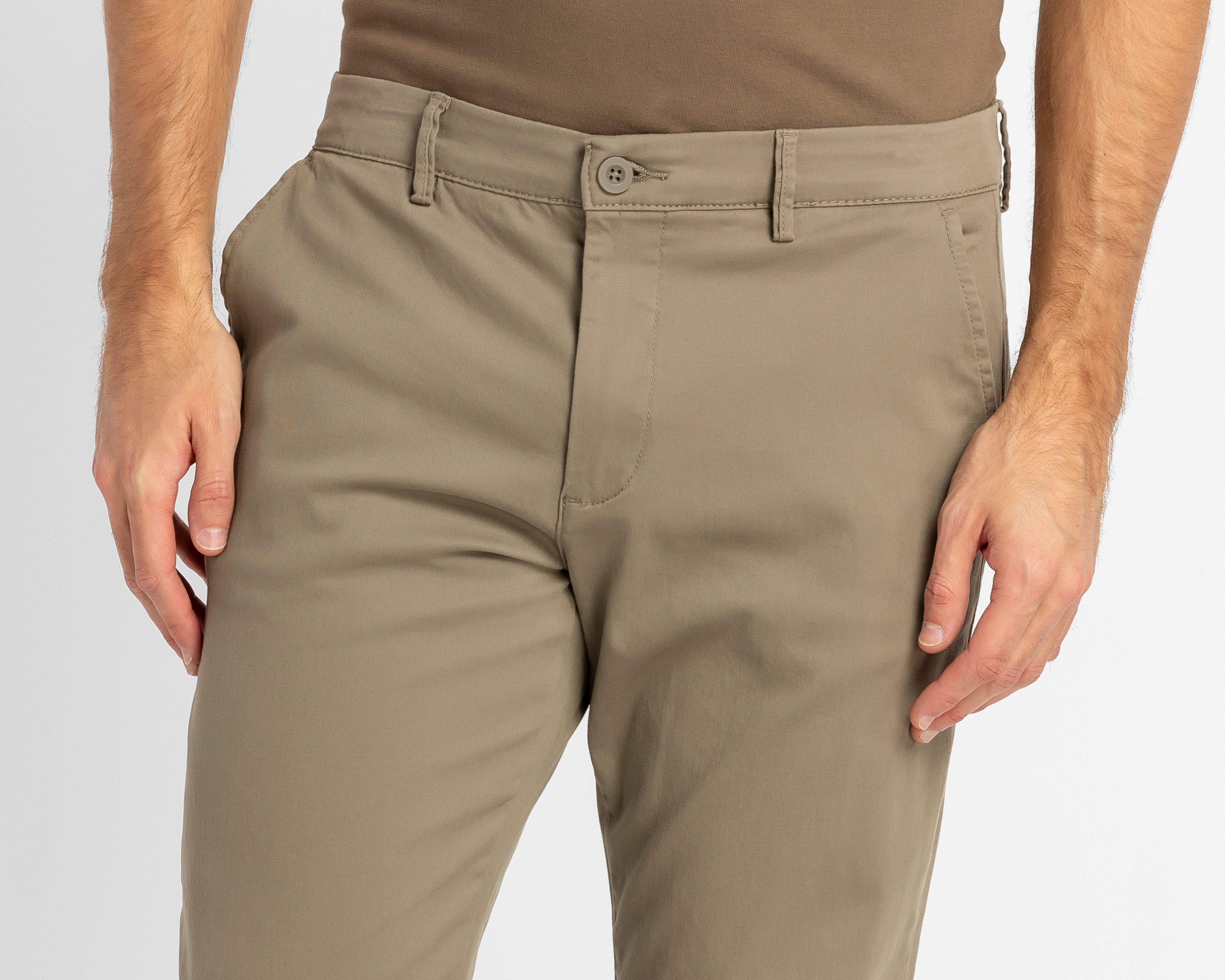 Foto 5 pulgar | Foto 4 | Pantalón Chino Refill Gris para Hombre