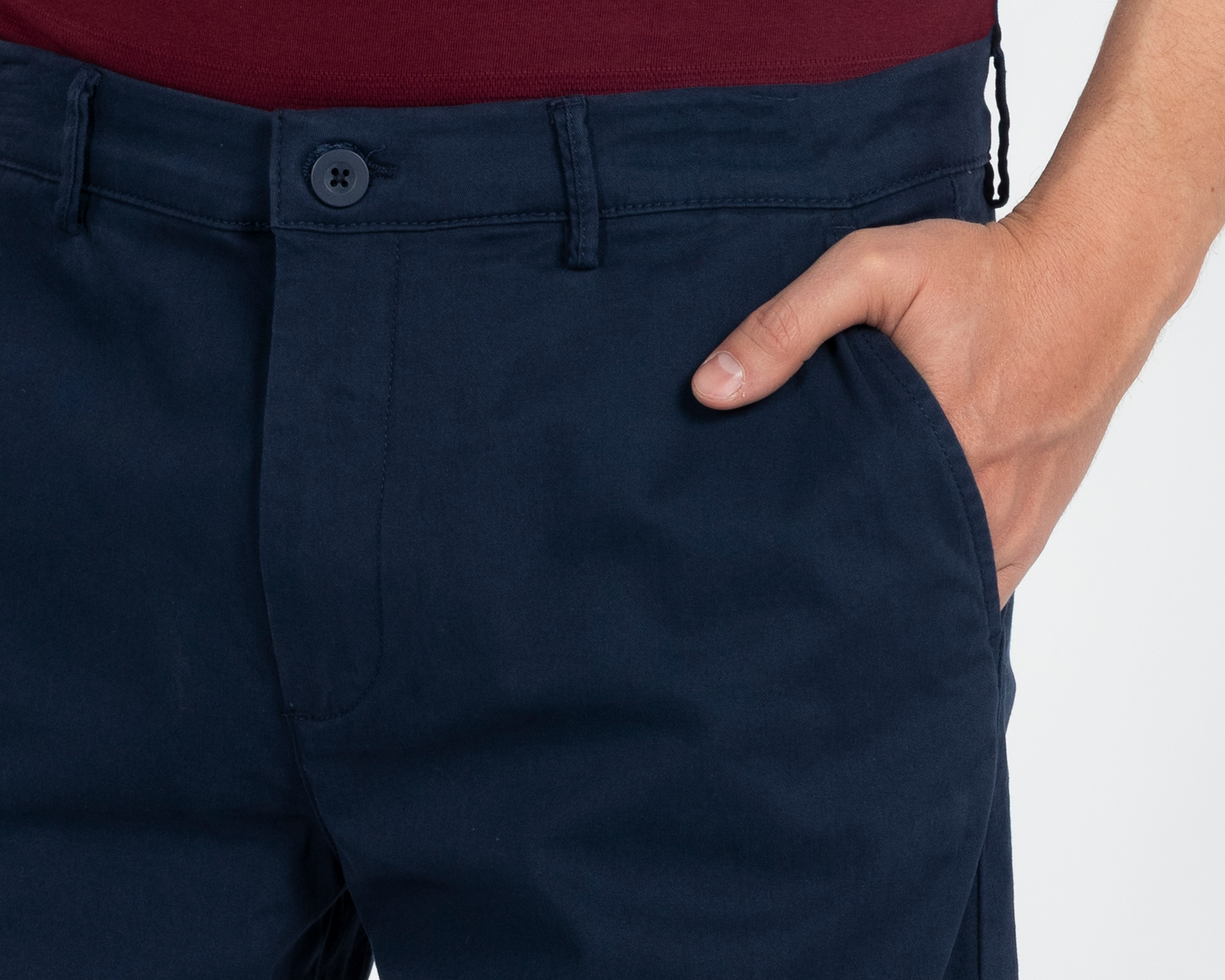 Foto 4 | Foto 4 | Pantalón Chino Refill Azul para Hombre