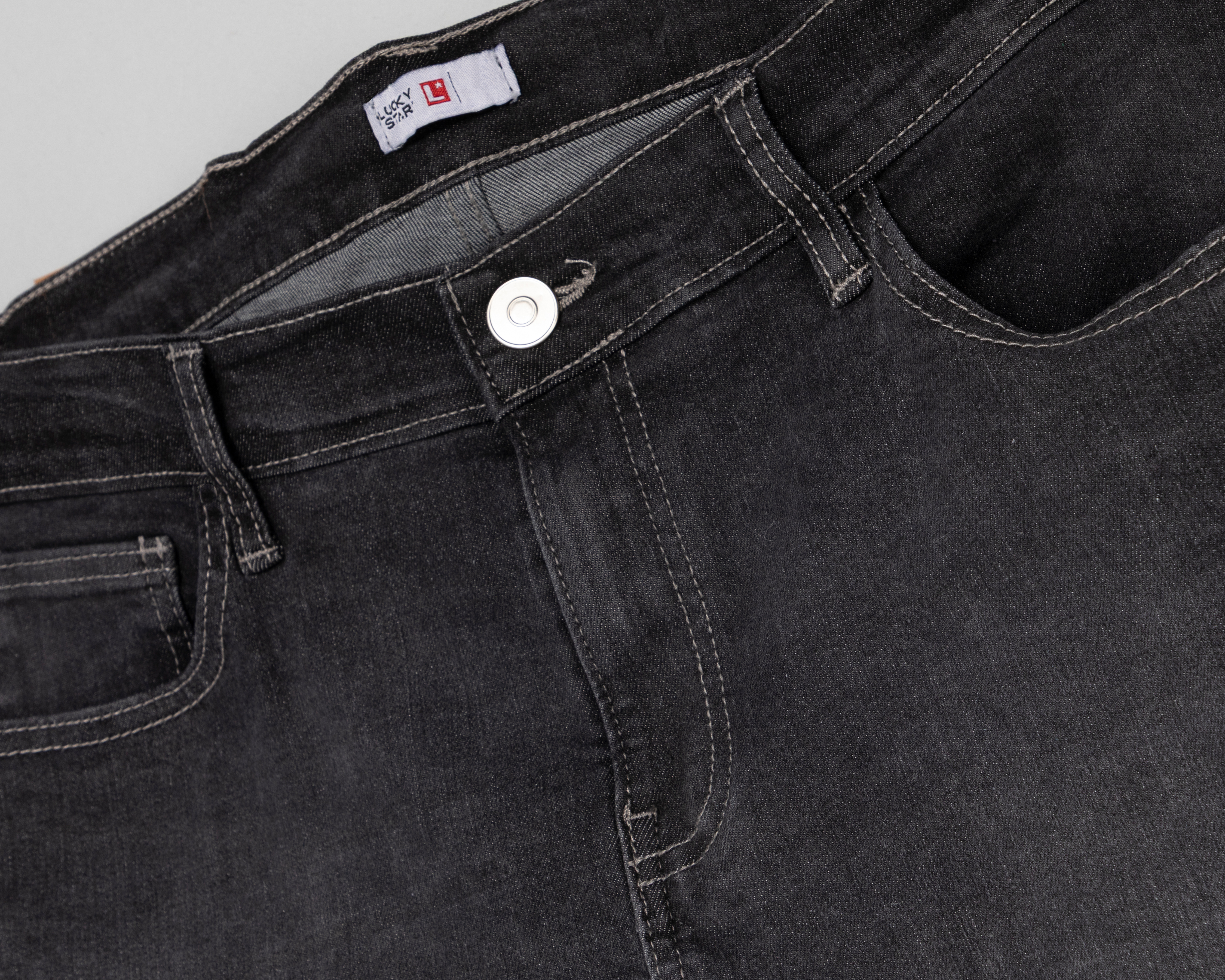Foto 4 pulgar | Foto 3 | Jeans Slim Fit Lucky Star para Hombre