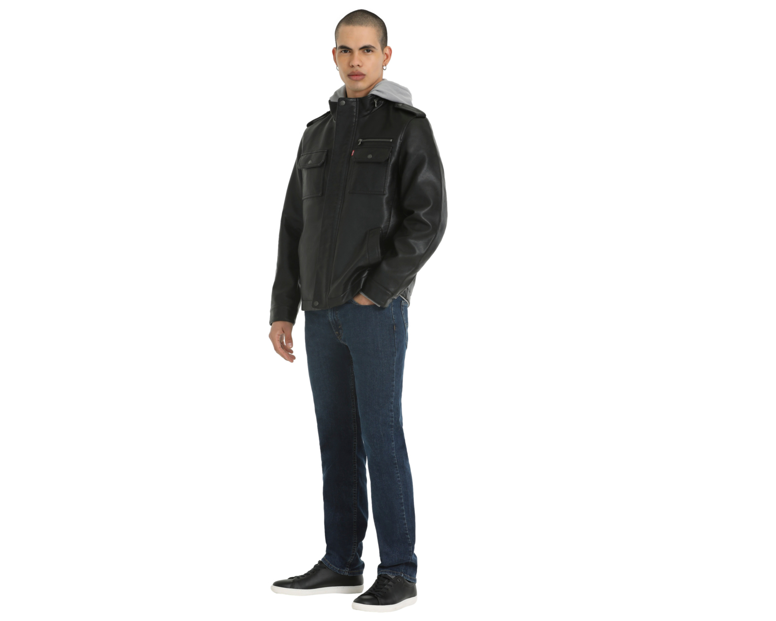 Foto 3 pulgar | Foto 2 | Chamarra con Capucha Levi's para Hombre