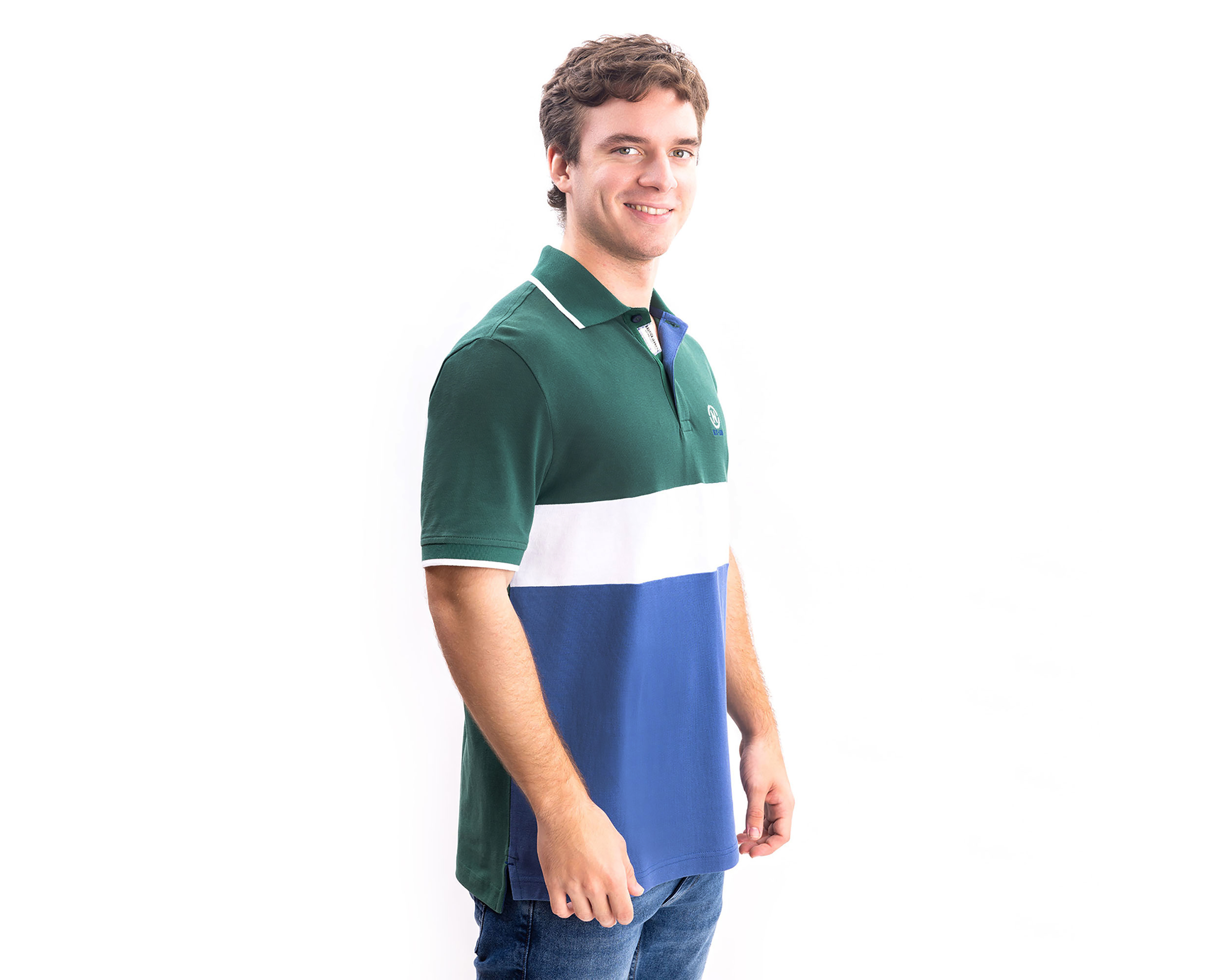 Foto 4 pulgar | Foto 3 | Playera Polo Nautica Jeans Co Multicolor para Hombre
