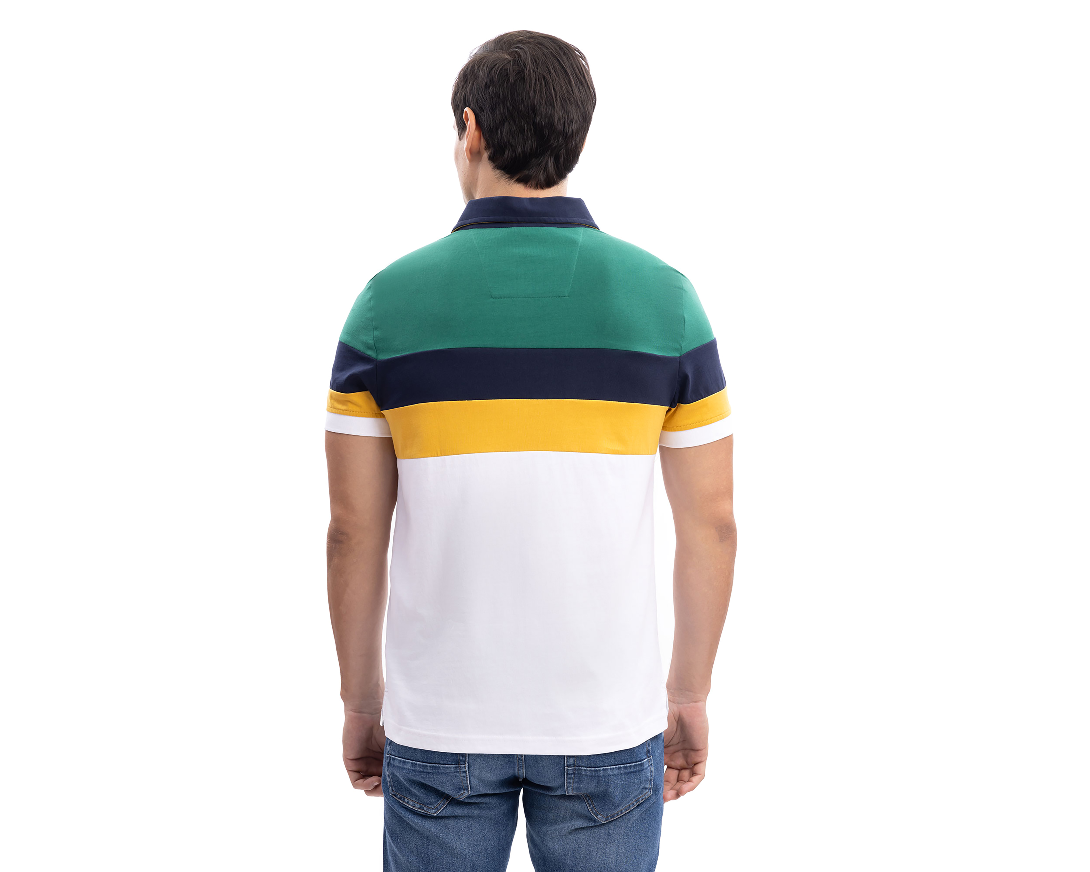 Foto 3 pulgar | Foto 2 | Playera Polo Nautica Jeans Co Multicolor para Hombre