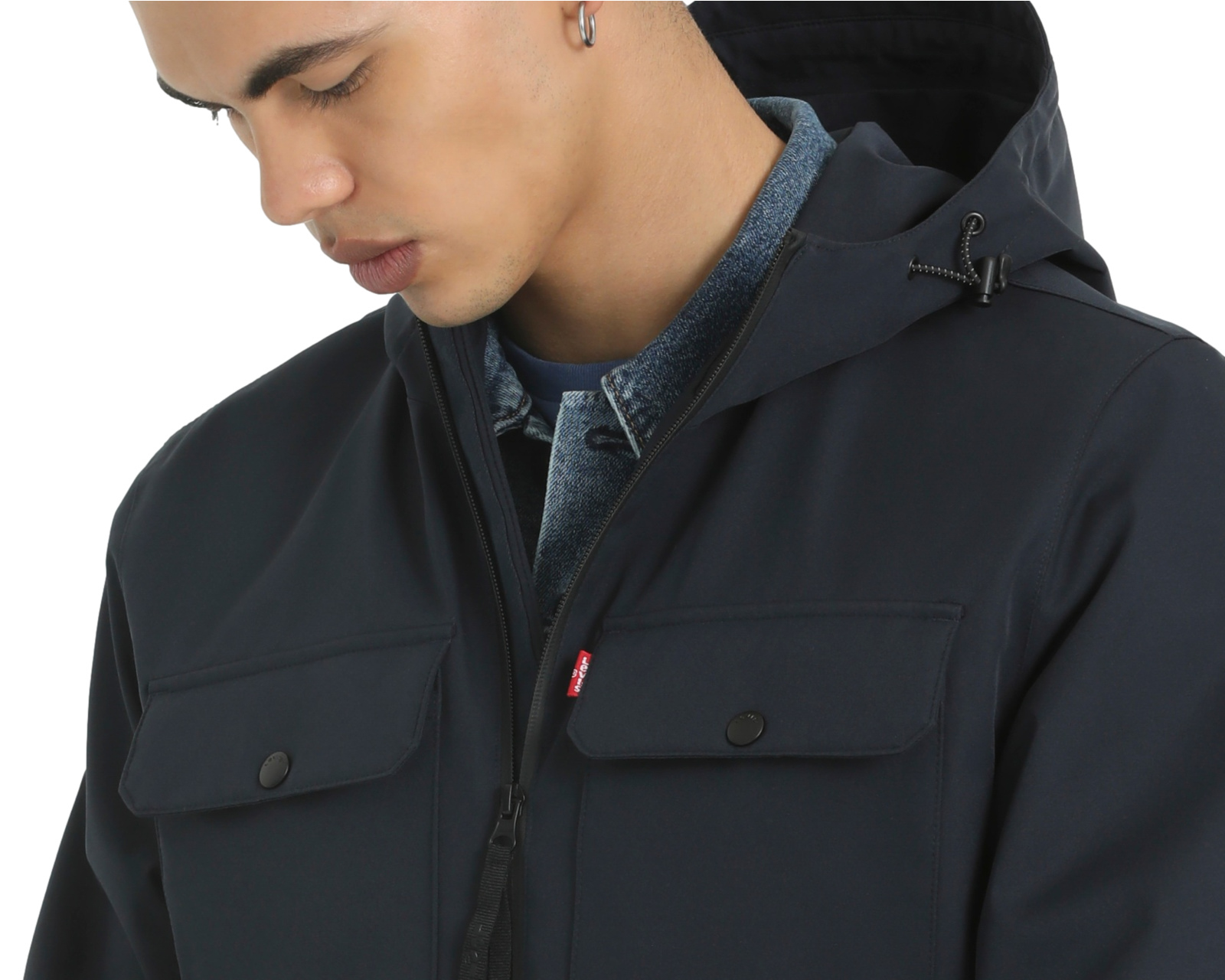 Foto 6 | Foto 6 | Chamarra con Capucha Levi's para Hombre