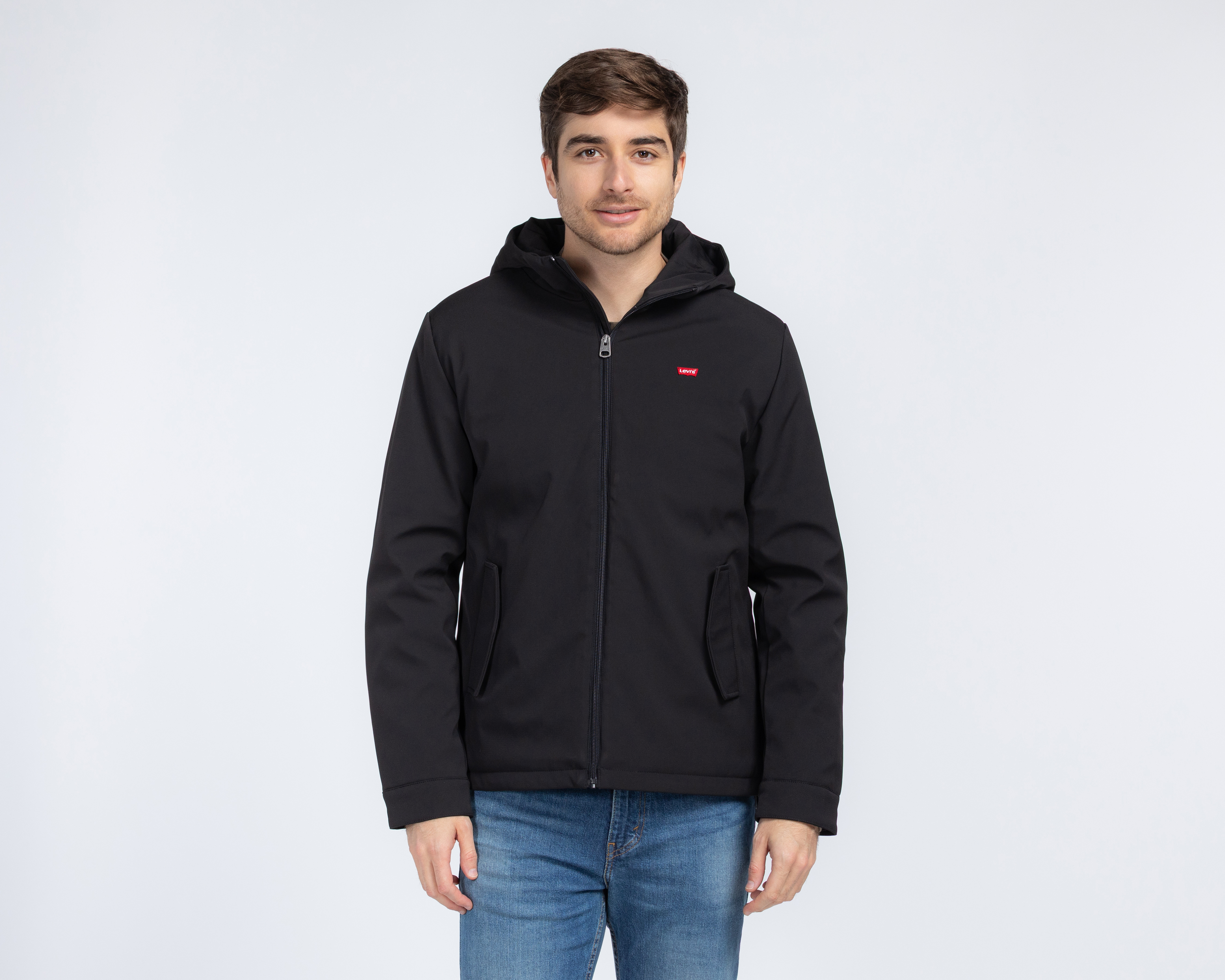 Foto 2 pulgar | Foto 1 | Chamarra con Capucha Levi's para Hombre