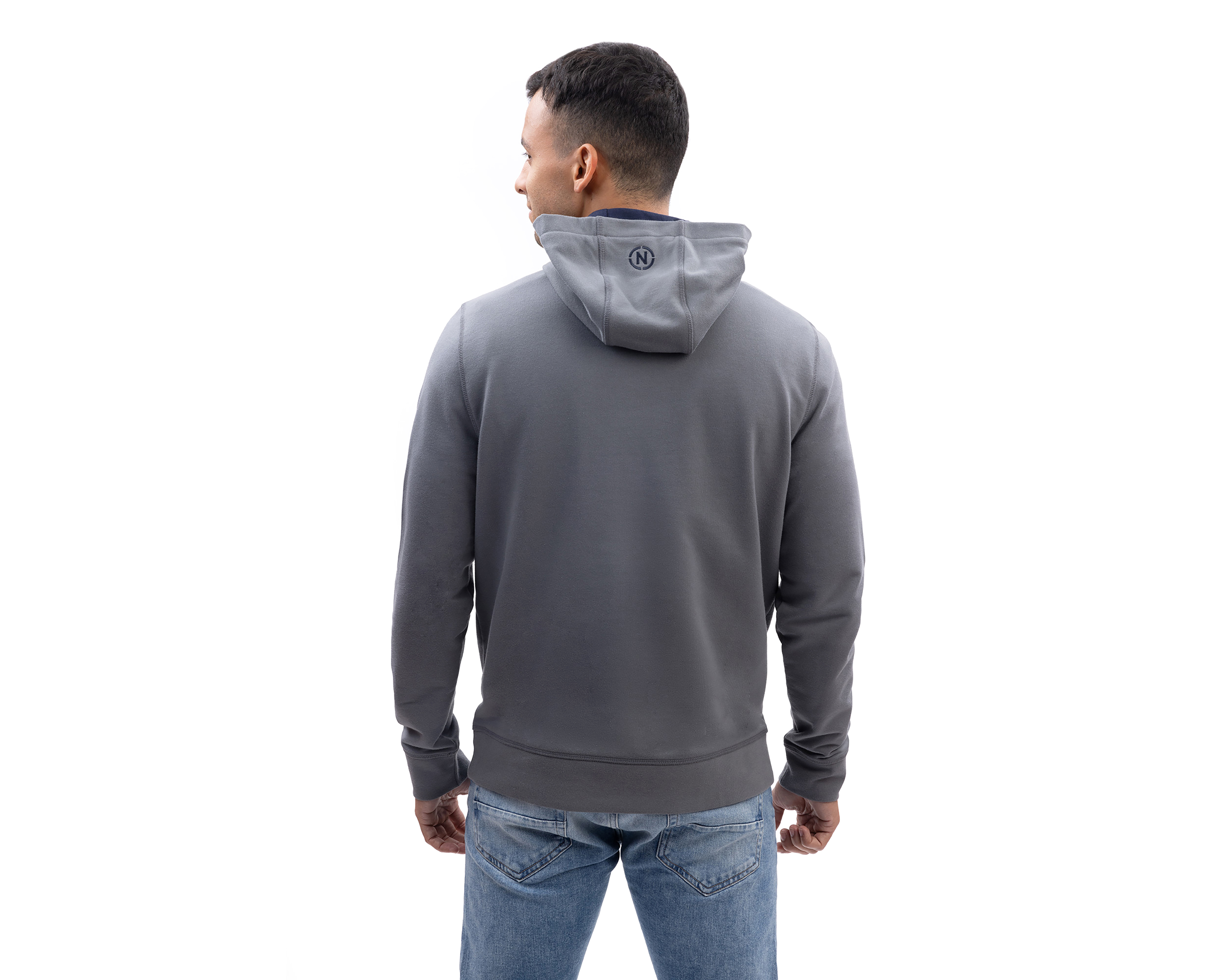 Foto 3 pulgar | Foto 2 | Sudadera de Algodón con Capucha Nautica Jeans Co para Hombre