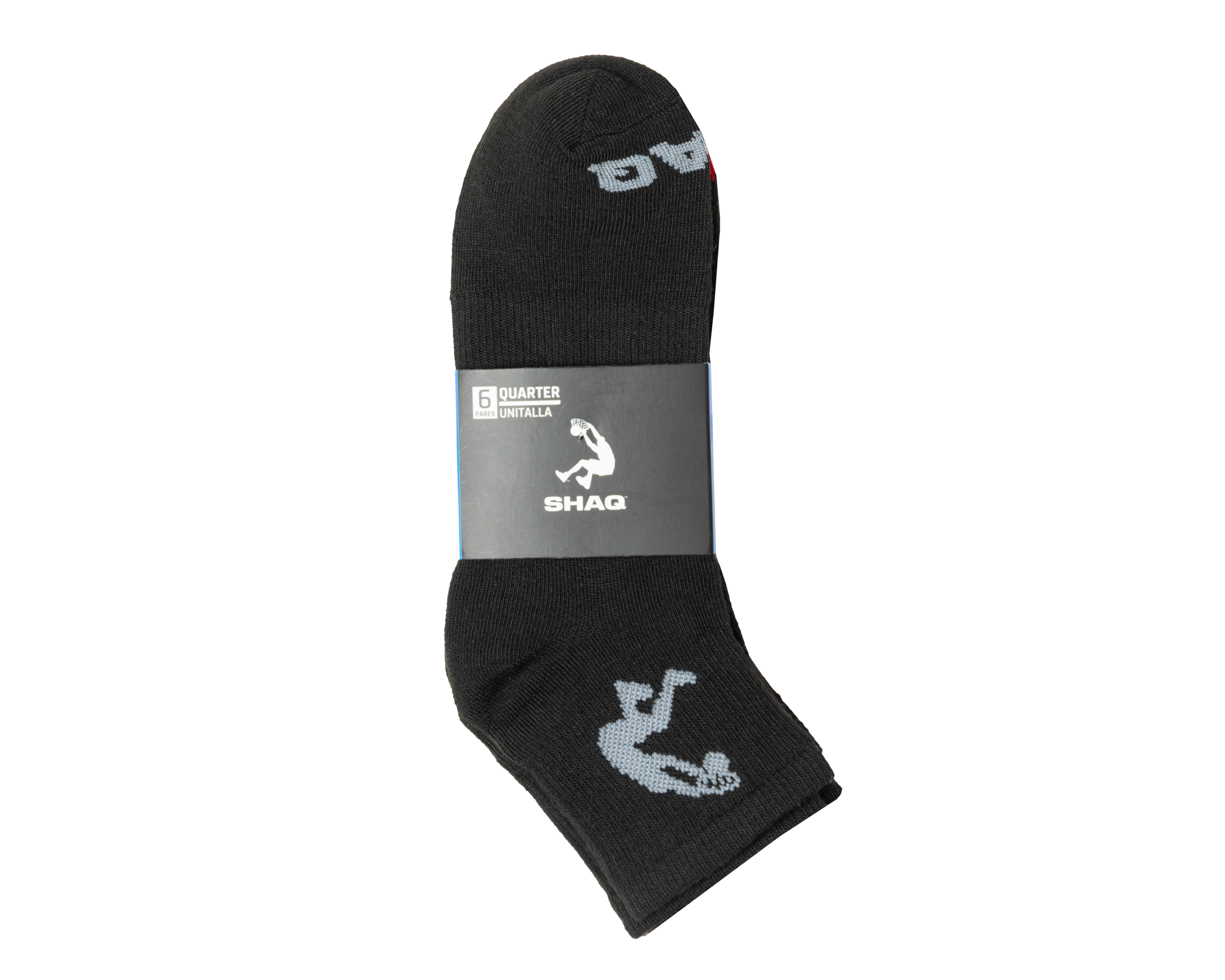 Foto 4 pulgar | Foto 3 | Calceta Deportiva Shaq para Hombre 6 Pares