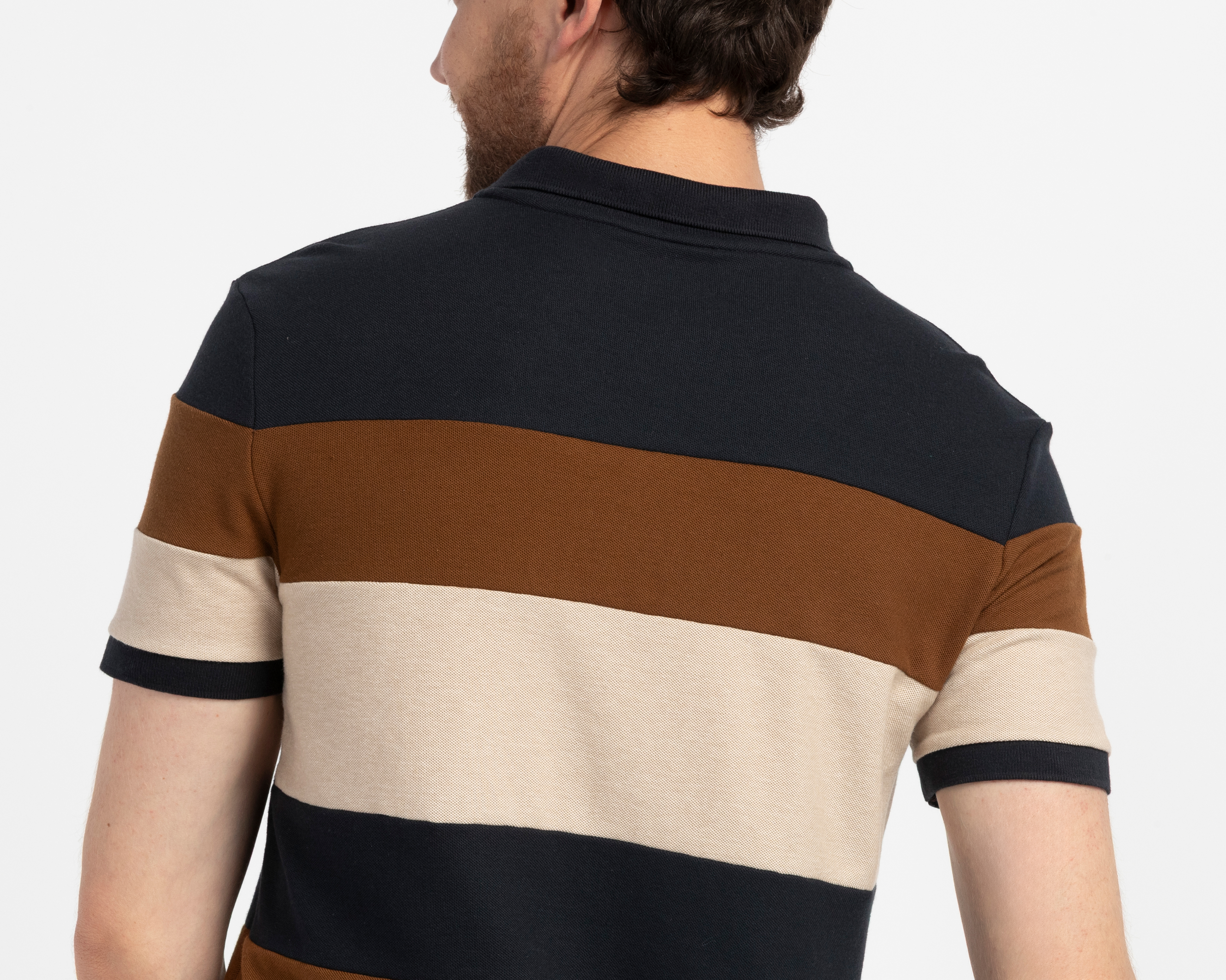 Foto 5 | Foto 5 | Playera Polo Refill Café para Hombre