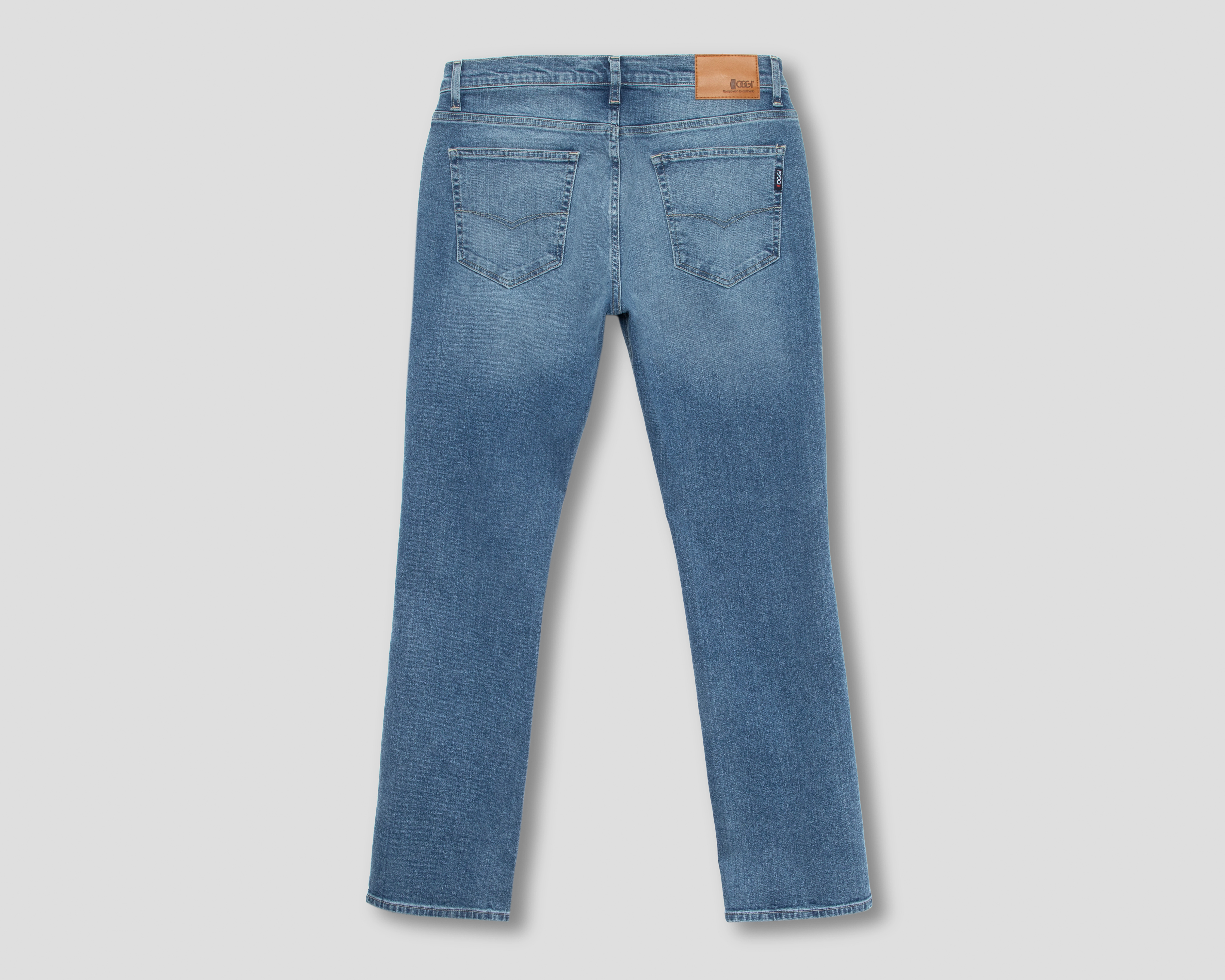 Foto 3 pulgar | Foto 2 | Jeans Straight Oggi Vaxter Specil para Hombre