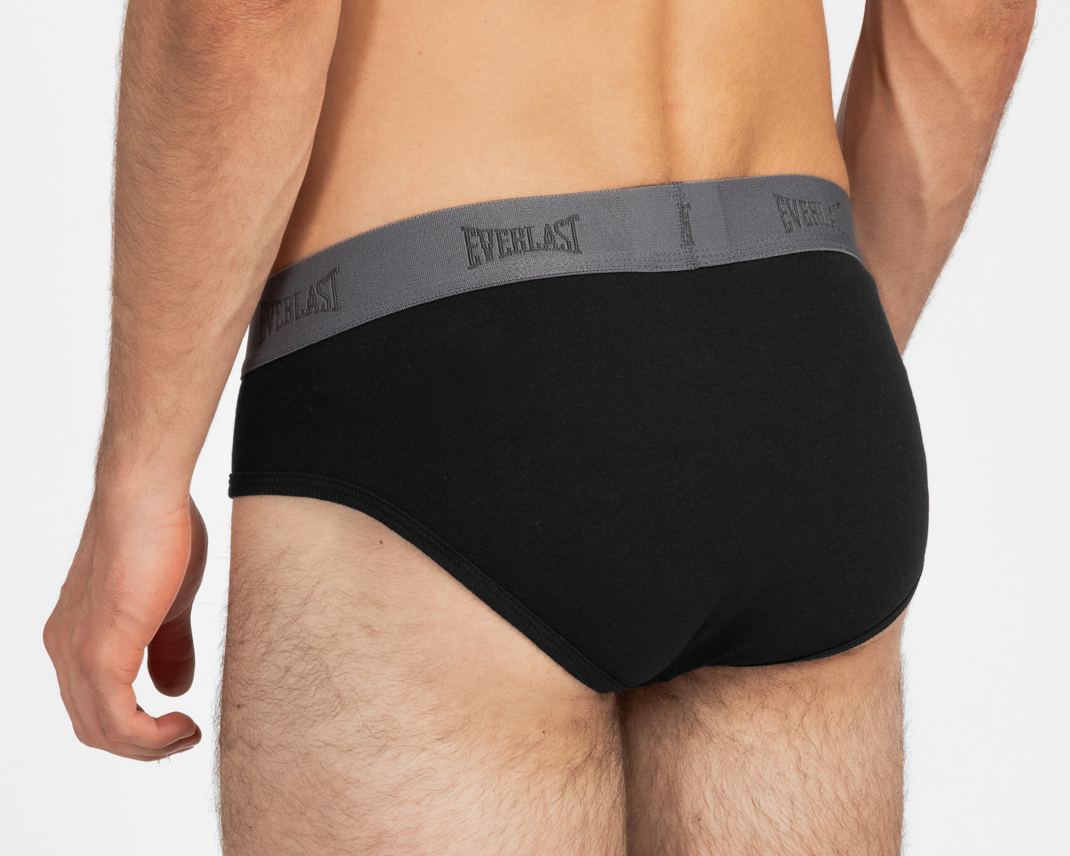 Foto 4 pulgar | Foto 3 | Bikini Negro Everlast para Hombre 3 Piezas