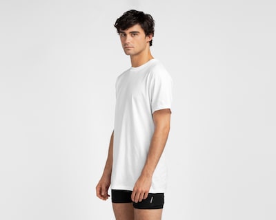 Foto 2 | Foto 2 | Playera Interior Zaga Blanca para Hombre