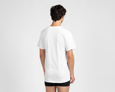 Foto 3 | Foto 3 | Playera Interior Zaga Blanca para Hombre