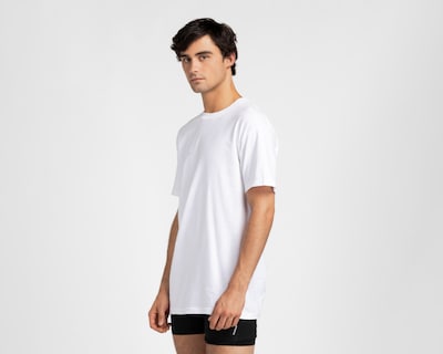 Foto 2 | Foto 2 | Playera Interior Cuello Redondo Zaga para Hombre 3 Piezas