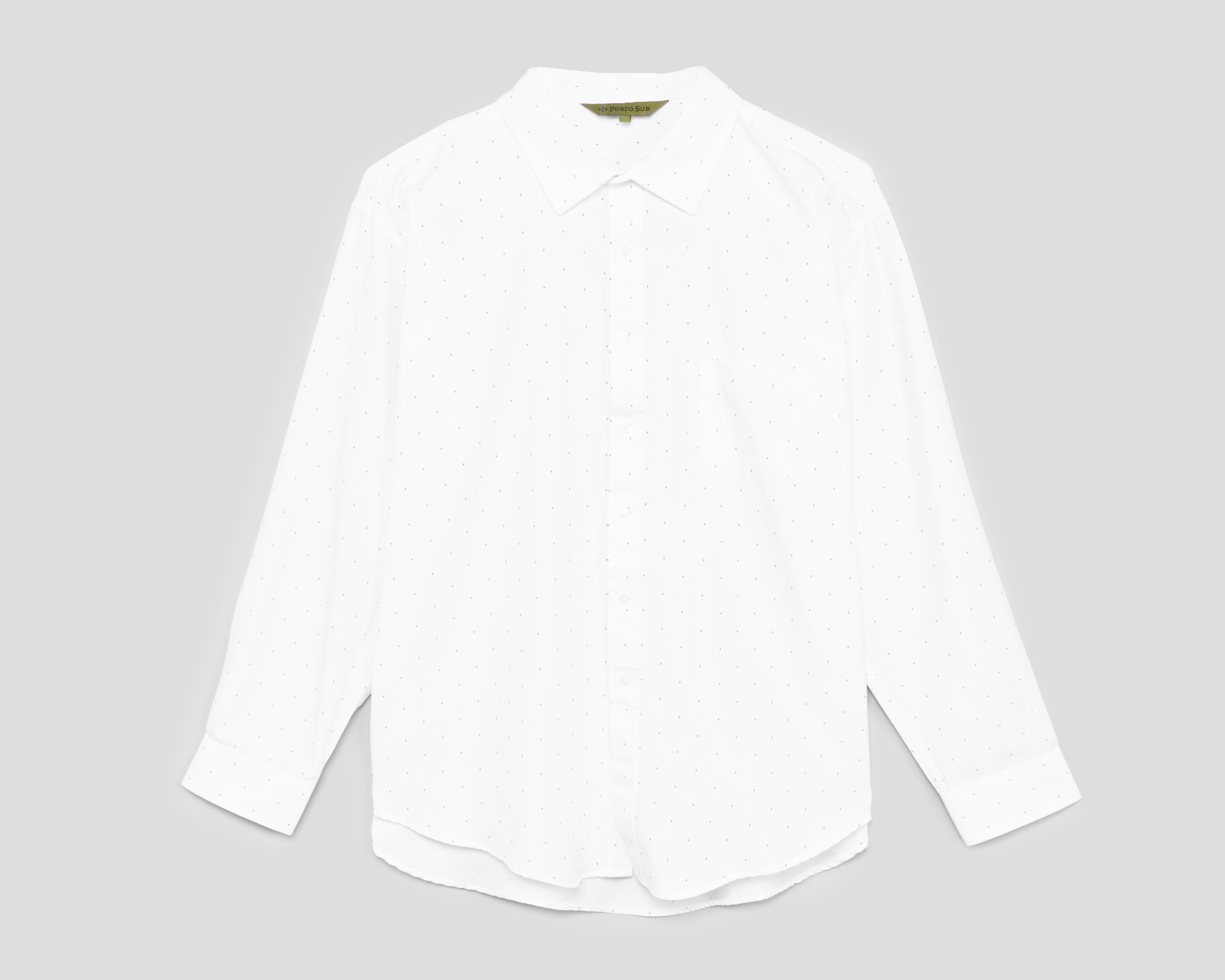 Camisa Casual Porto Sur Regular Estampada para Hombre