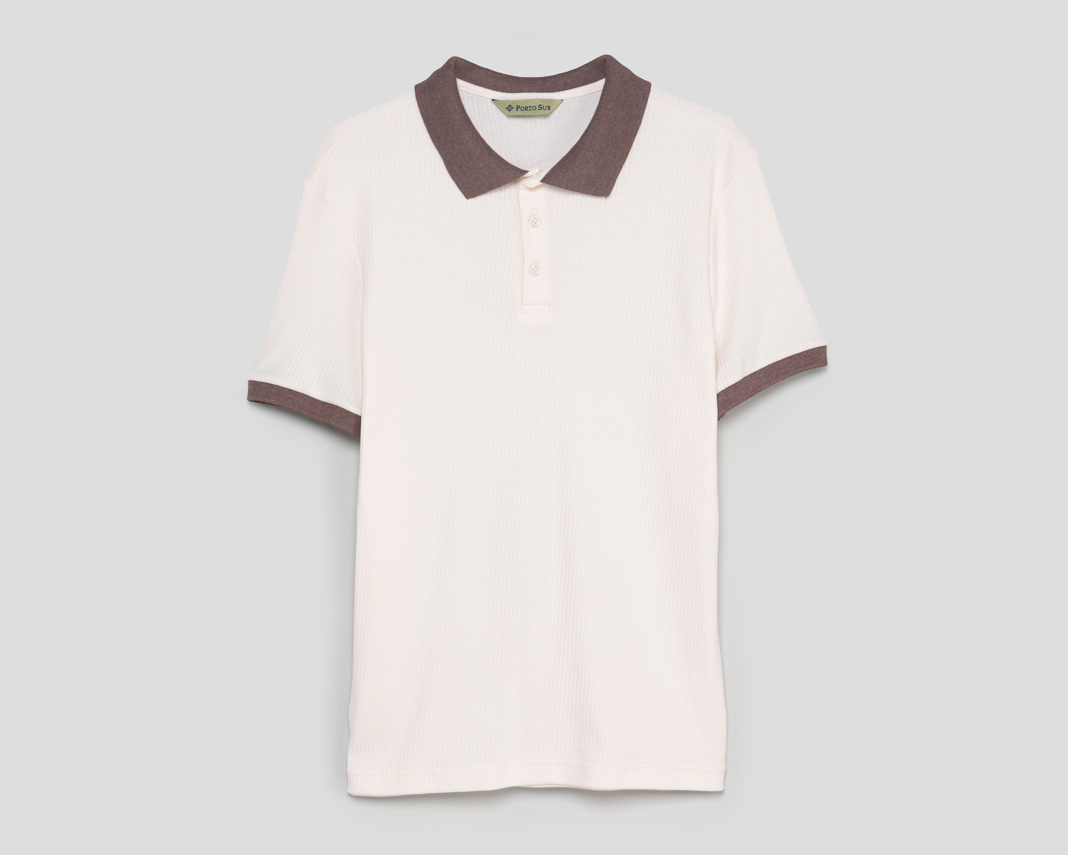 Foto 1 | Foto 1 | Playera Polo Porto Sur Beige para Hombre