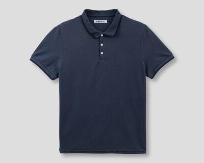 Foto 1 | Foto 1 | Playera Polo Refill Azul Marino para Hombre