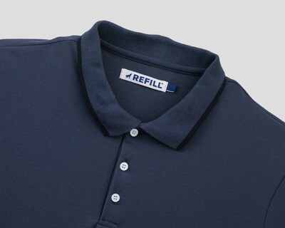 Foto 3 | Foto 3 | Playera Polo Refill Azul Marino para Hombre