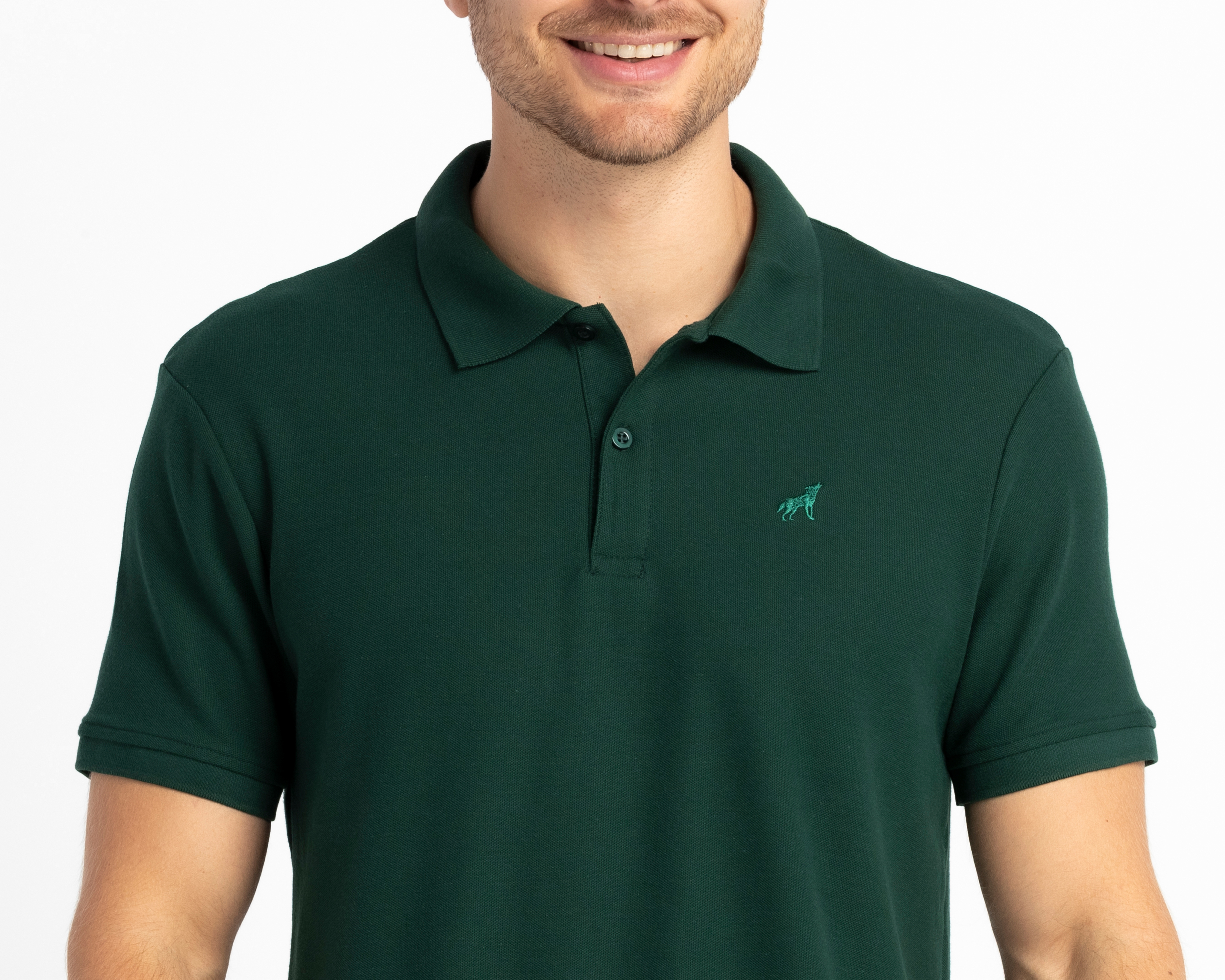 Foto 4 | Foto 4 | Playera Polo Refill Verde para Hombre